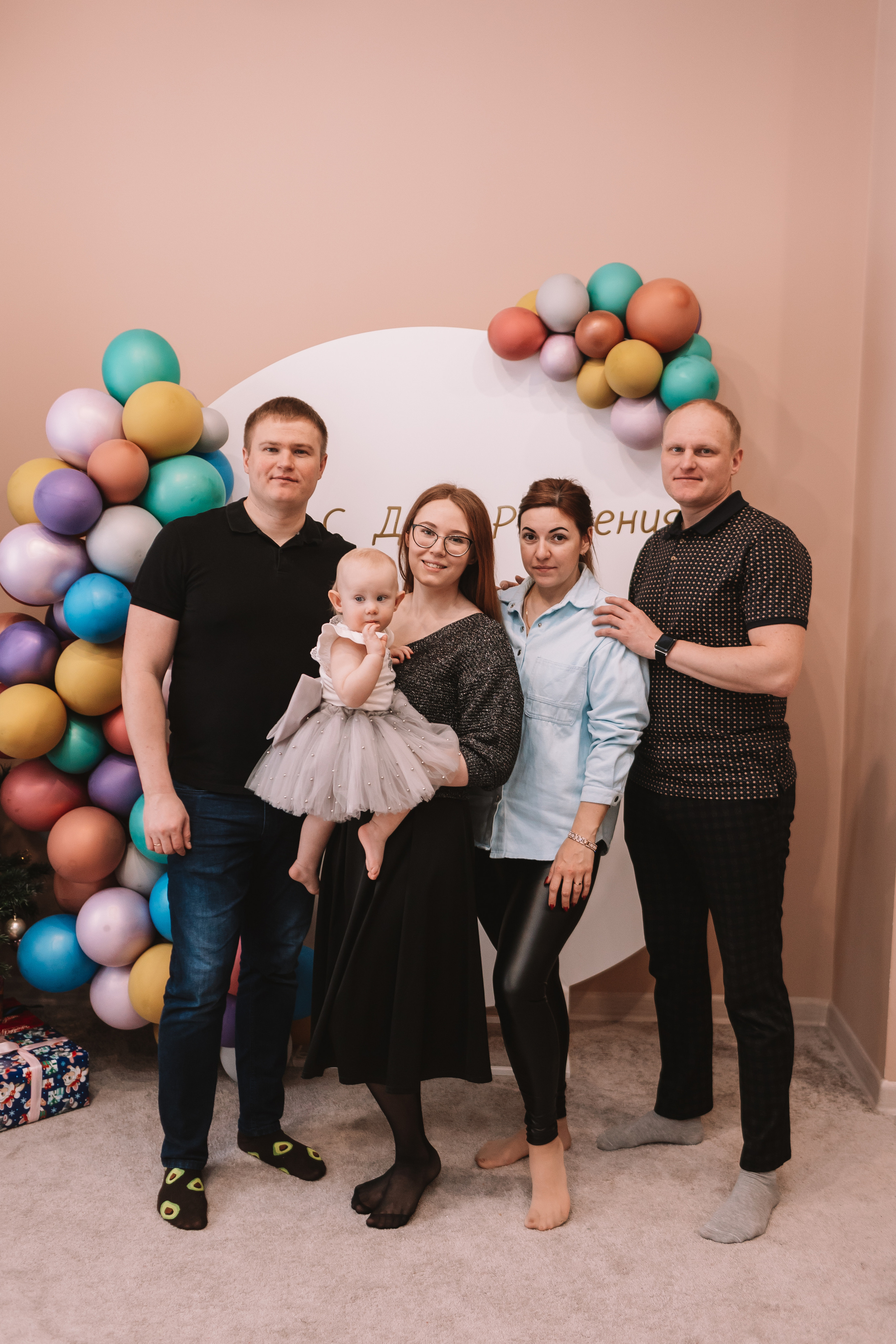 Первый годик в игровой. Семейный фотограф Тюмень, фотограф на роды Салмина Мария