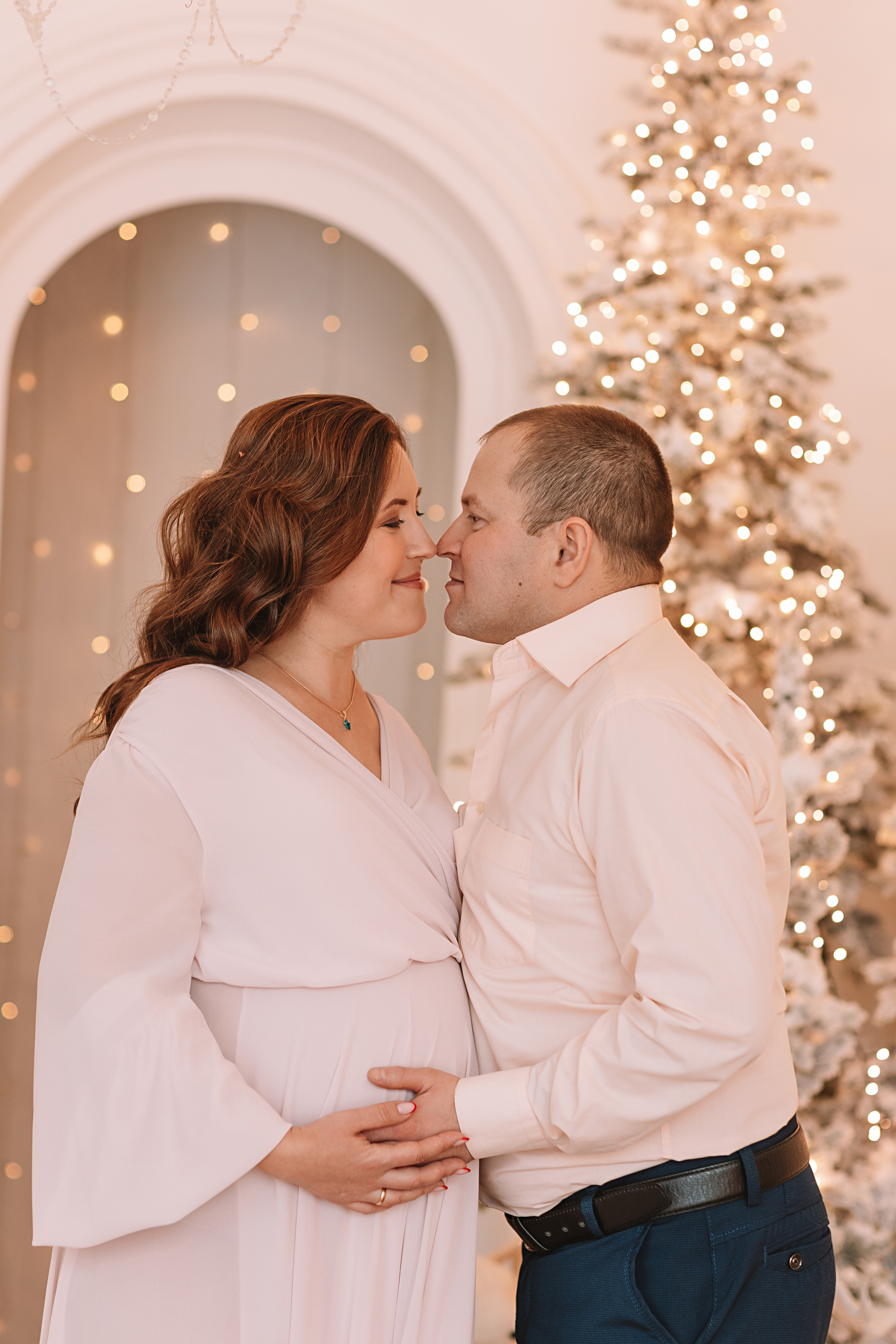 Студия Че (новогодняя). Семейный фотограф Тюмень, фотограф на роды Салмина Мария