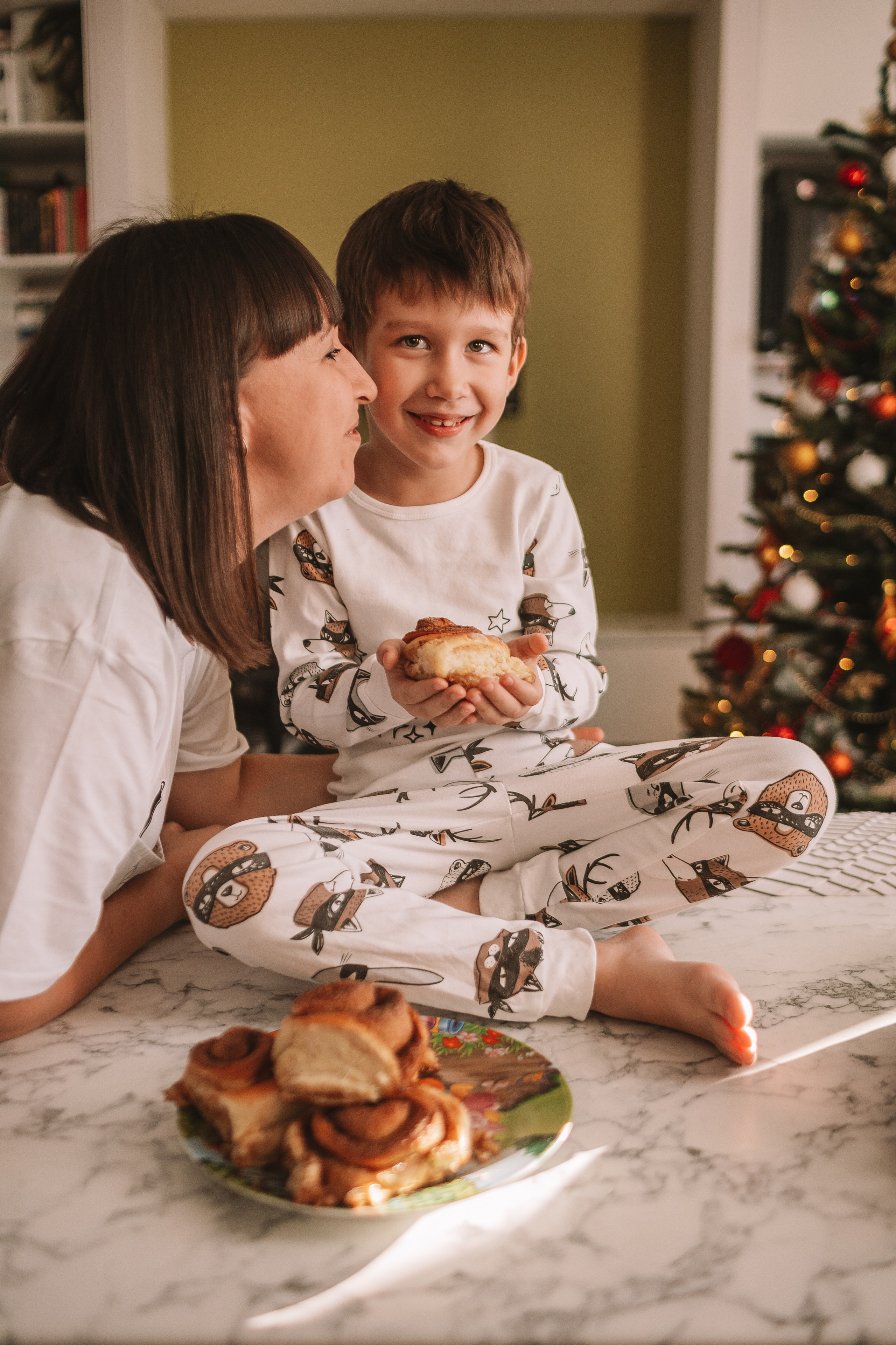 Новогодний Синнабон. Семейный фотограф Тюмень, фотограф на роды Салмина Мария