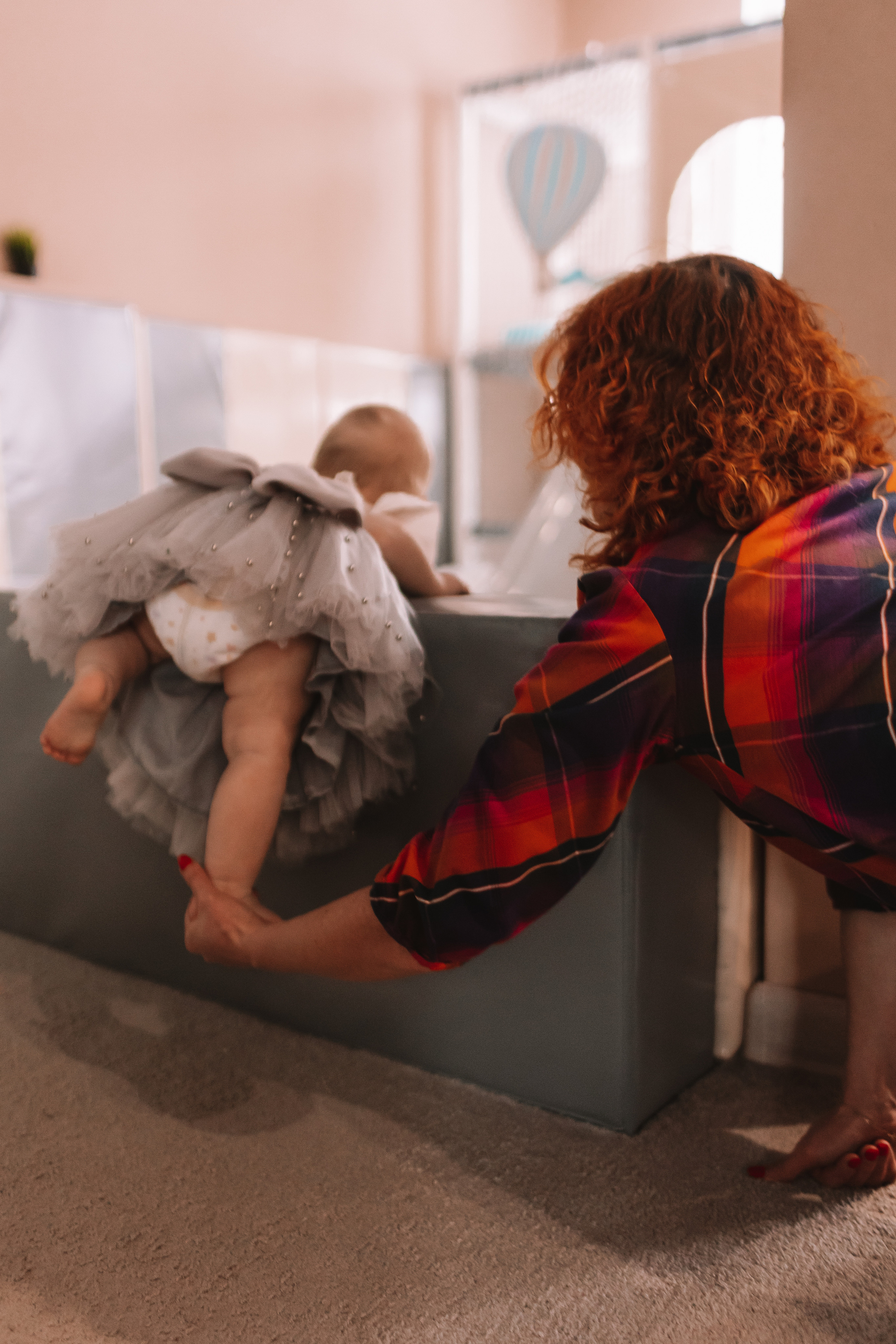 Первый годик в игровой. Семейный фотограф Тюмень, фотограф на роды Салмина Мария