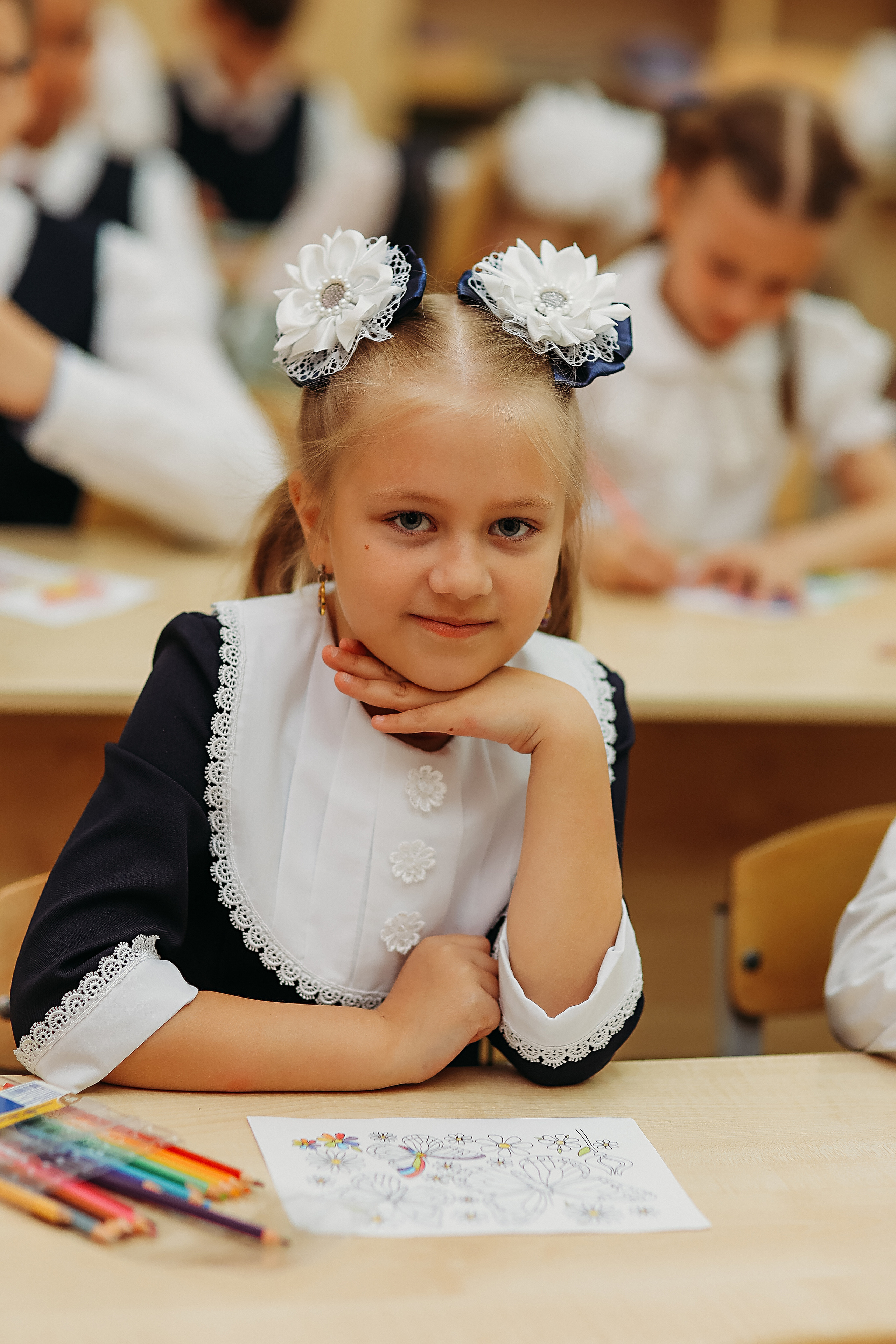 2 класс. Семейный фотограф Тюмень, фотограф на роды Салмина Мария