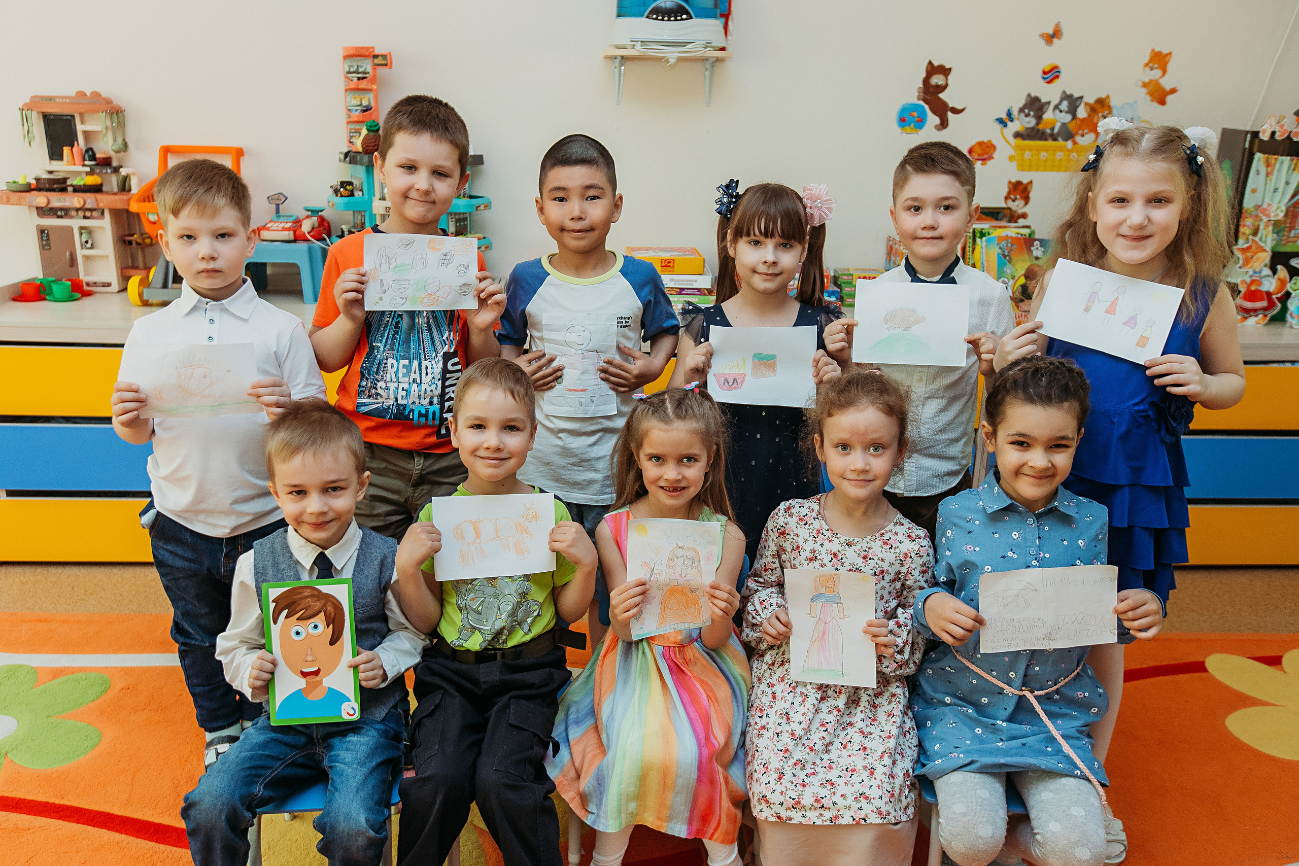 Портерты+общее+группы садик. Семейный фотограф Тюмень, фотограф на роды Салмина Мария