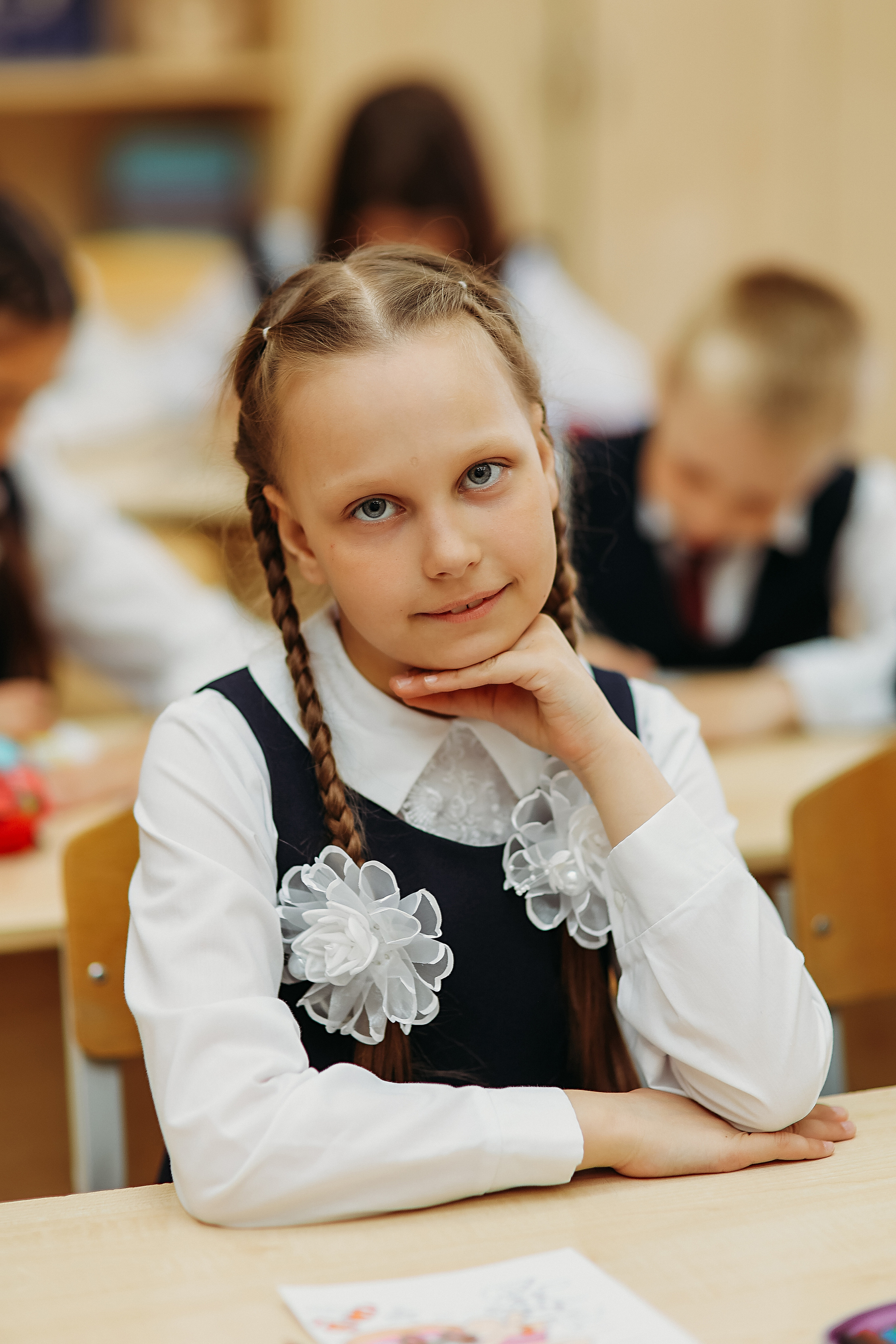 2 класс. Семейный фотограф Тюмень, фотограф на роды Салмина Мария