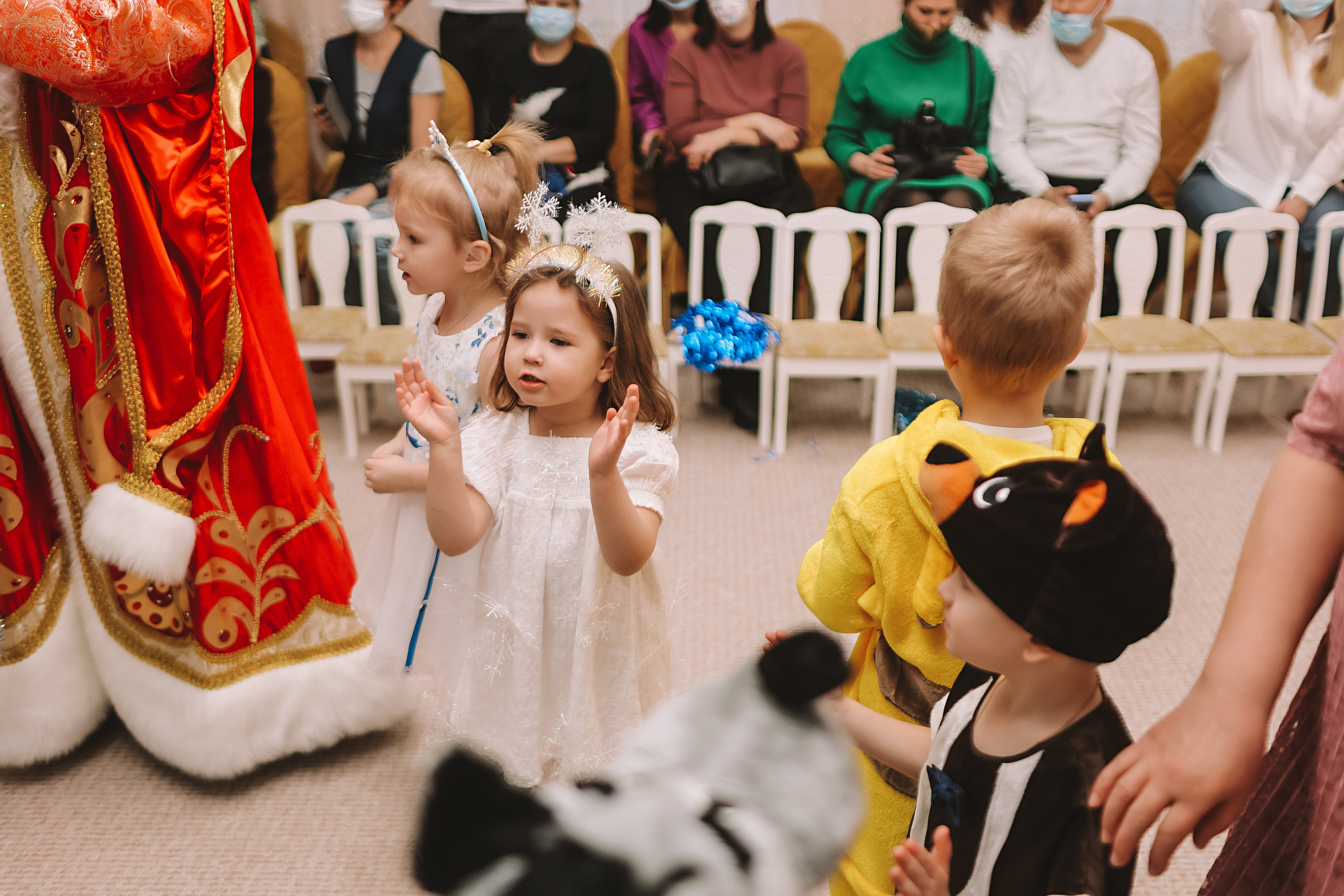 Репортаж новогоднего утренника. Семейный фотограф Тюмень, фотограф на роды Салмина Мария