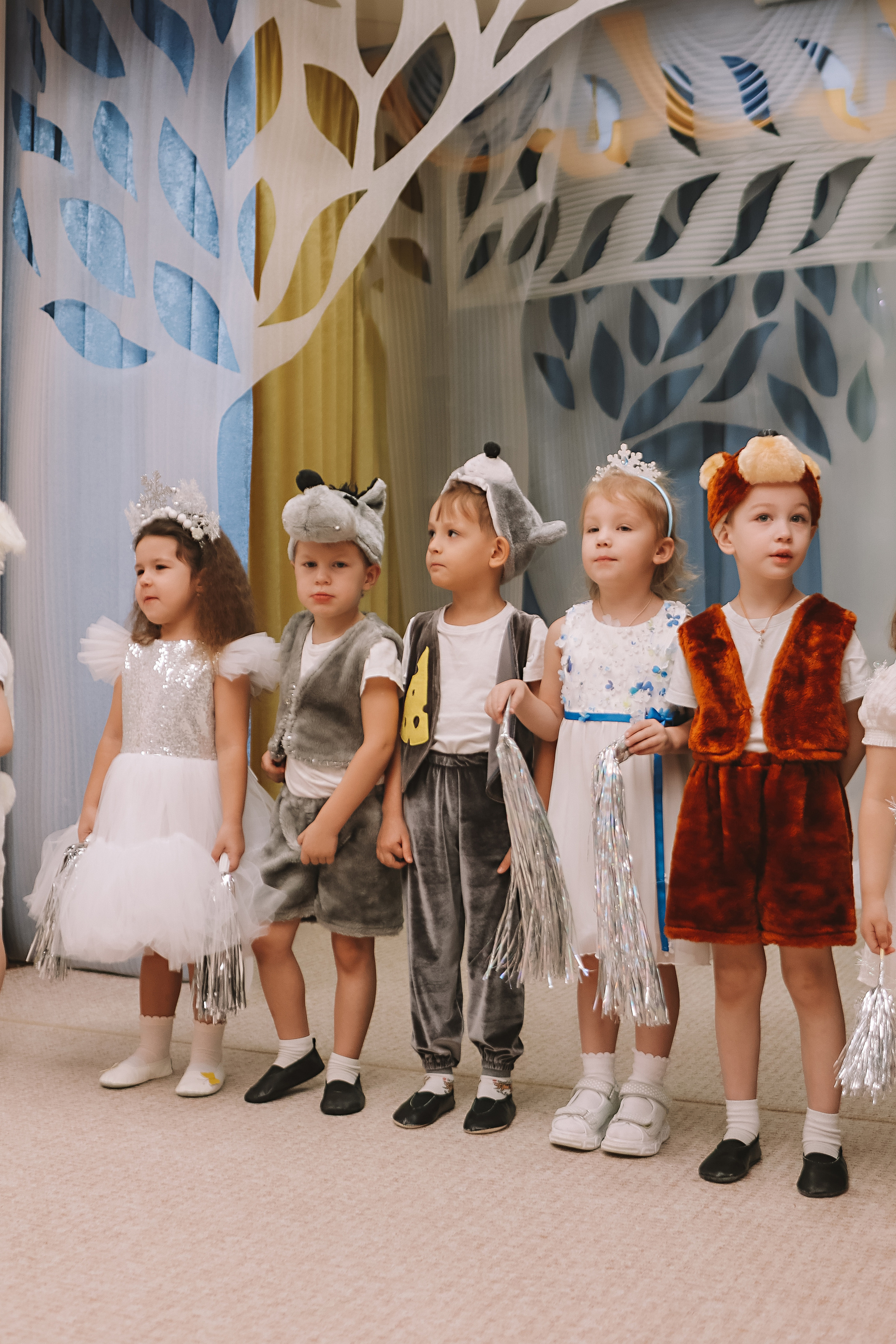 Репортаж новогоднего утренника. Семейный фотограф Тюмень, фотограф на роды Салмина Мария