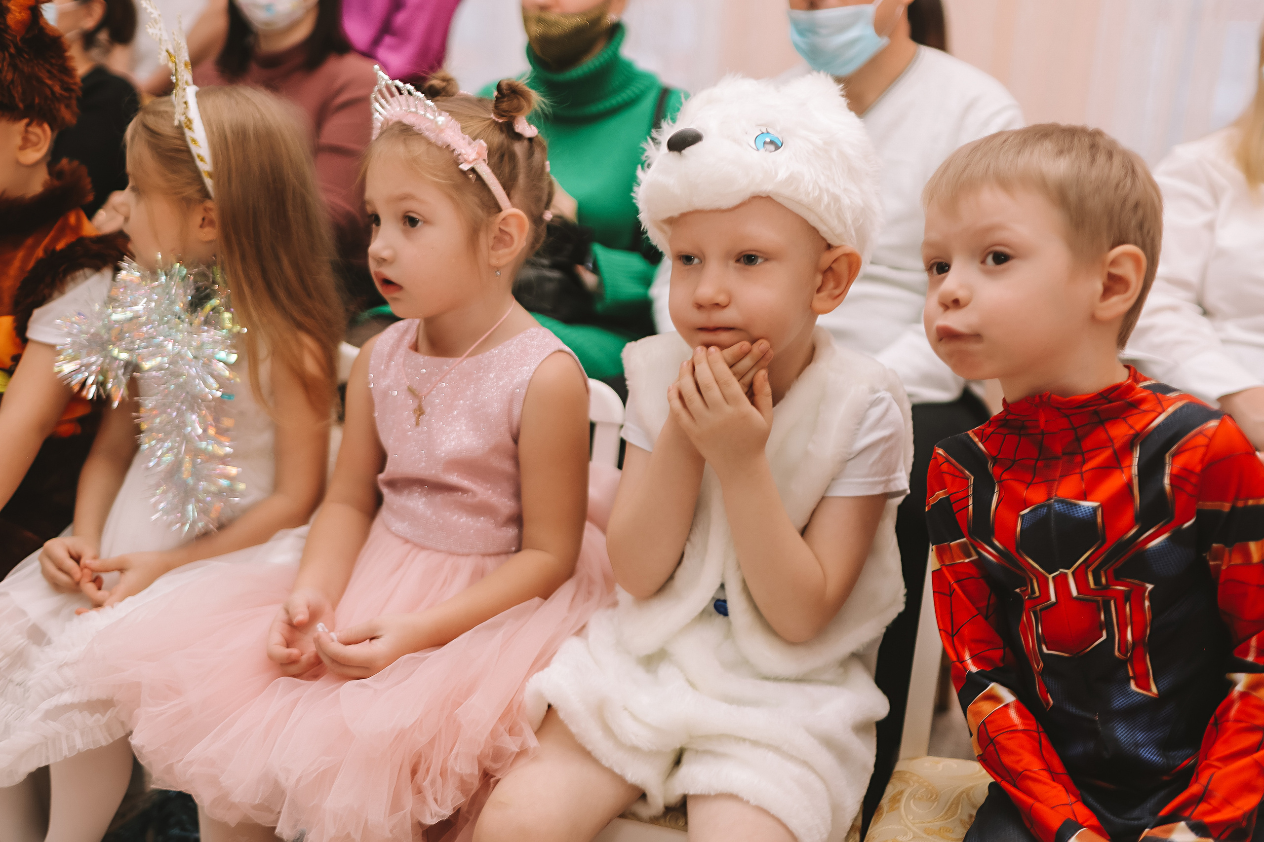Репортаж новогоднего утренника. Семейный фотограф Тюмень, фотограф на роды Салмина Мария