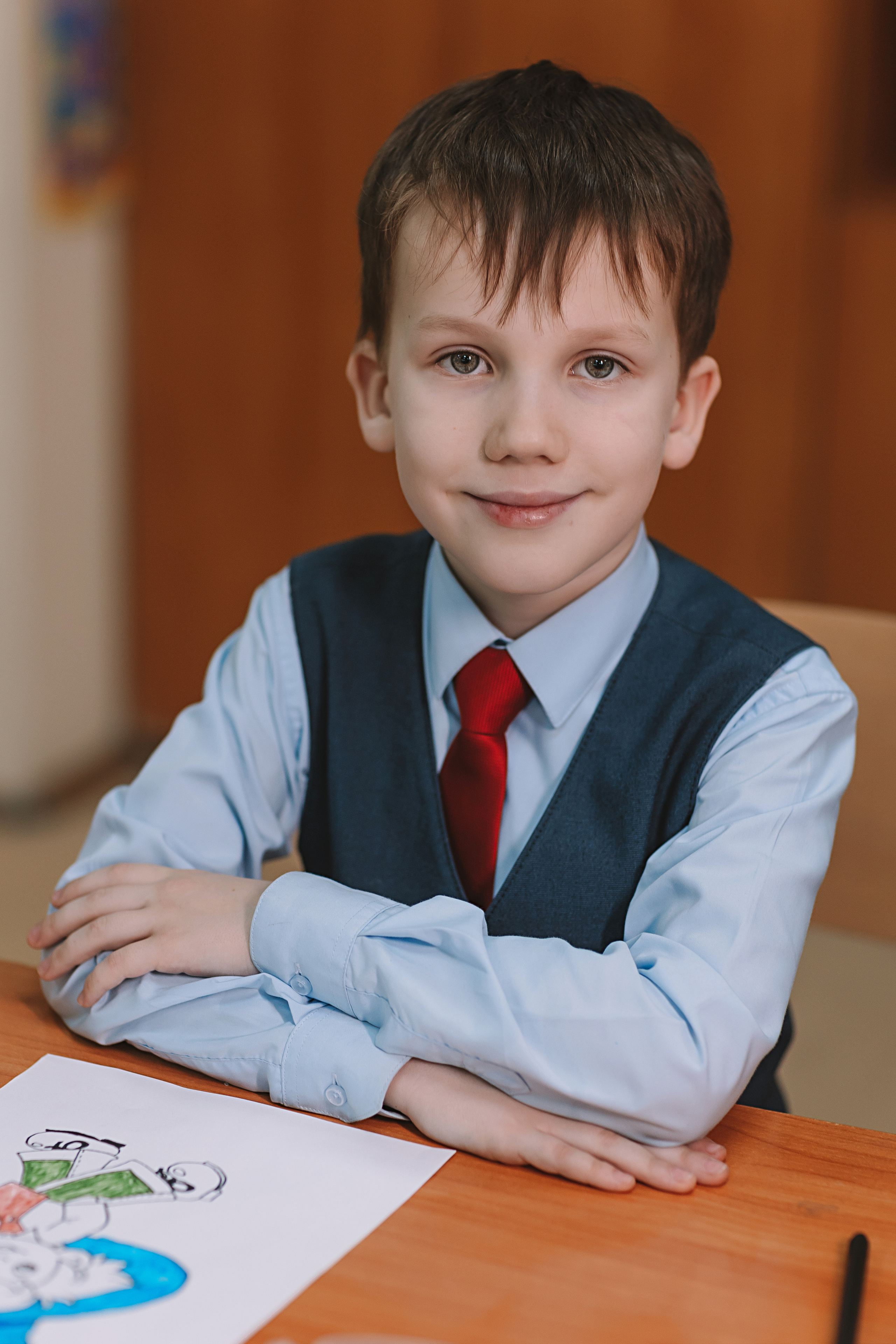 2 класс в школе. Семейный фотограф Тюмень, фотограф на роды Салмина Мария