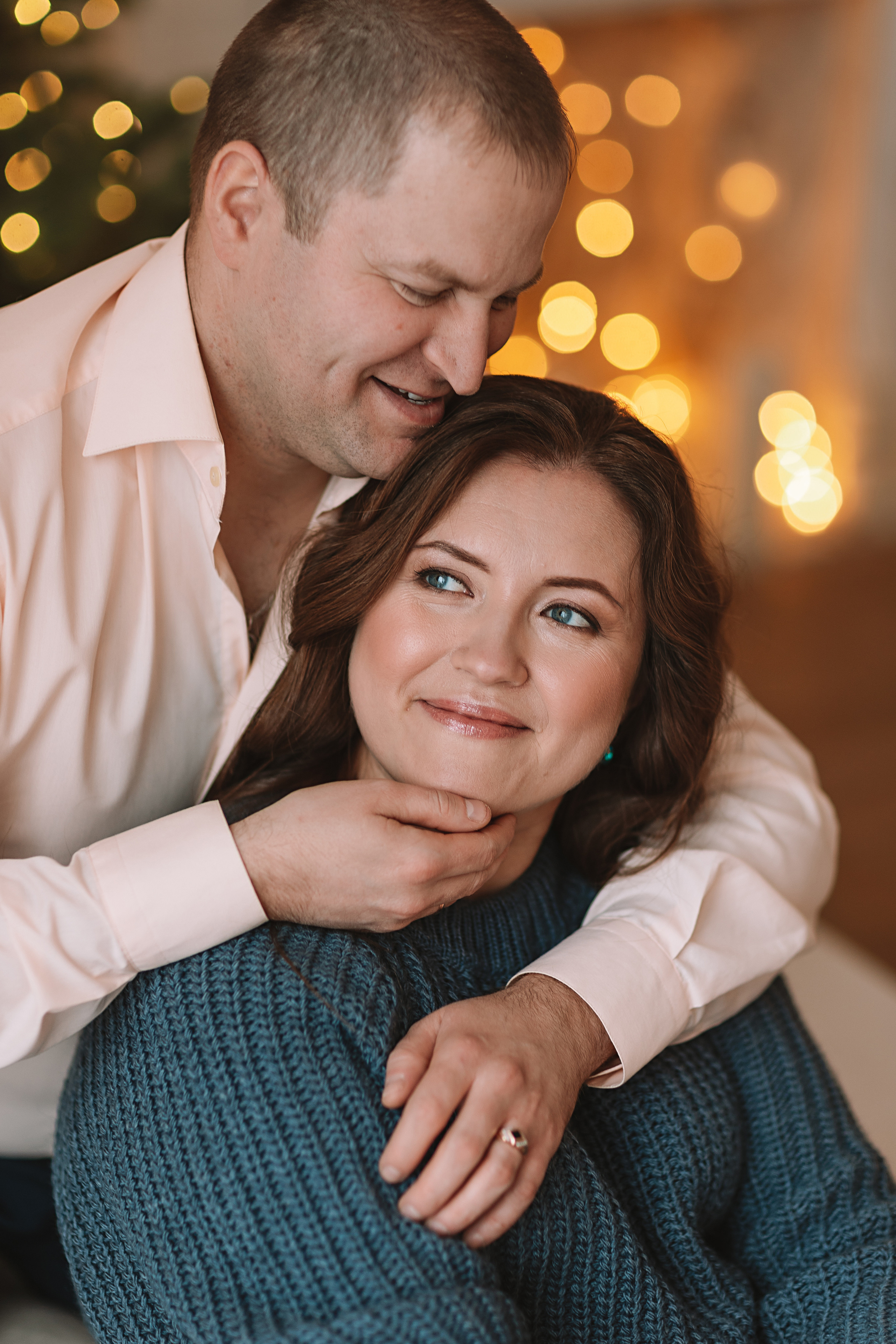 Студия Че (новогодняя). Семейный фотограф Тюмень, фотограф на роды Салмина Мария