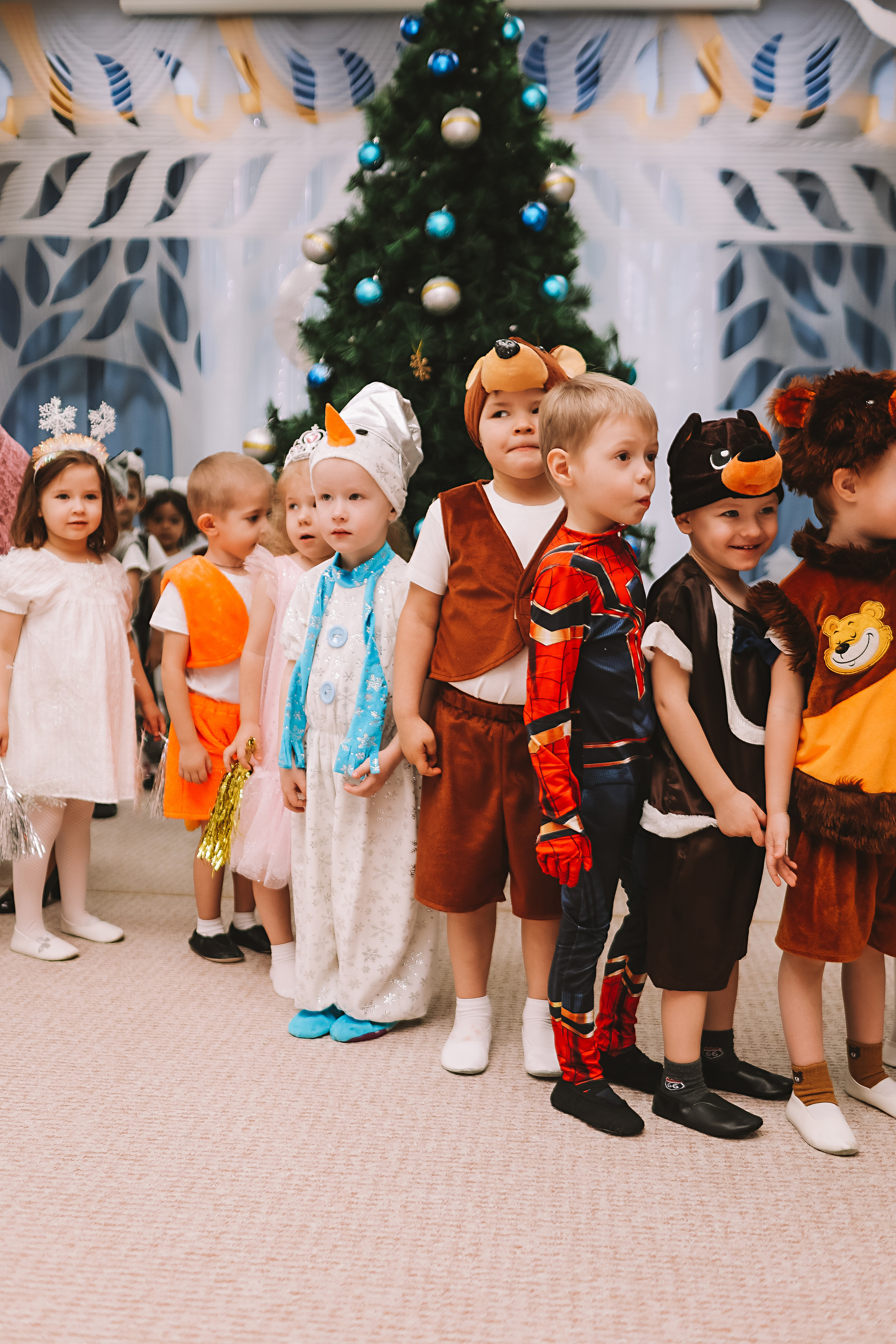 Репортаж новогоднего утренника. Семейный фотограф Тюмень, фотограф на роды Салмина Мария