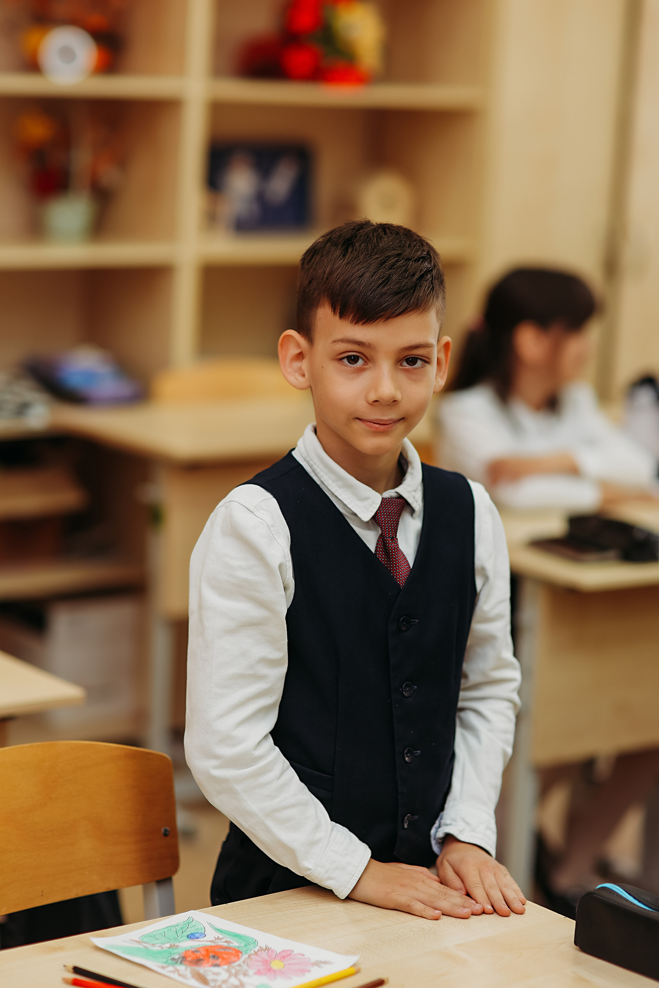 2 класс. Семейный фотограф Тюмень, фотограф на роды Салмина Мария