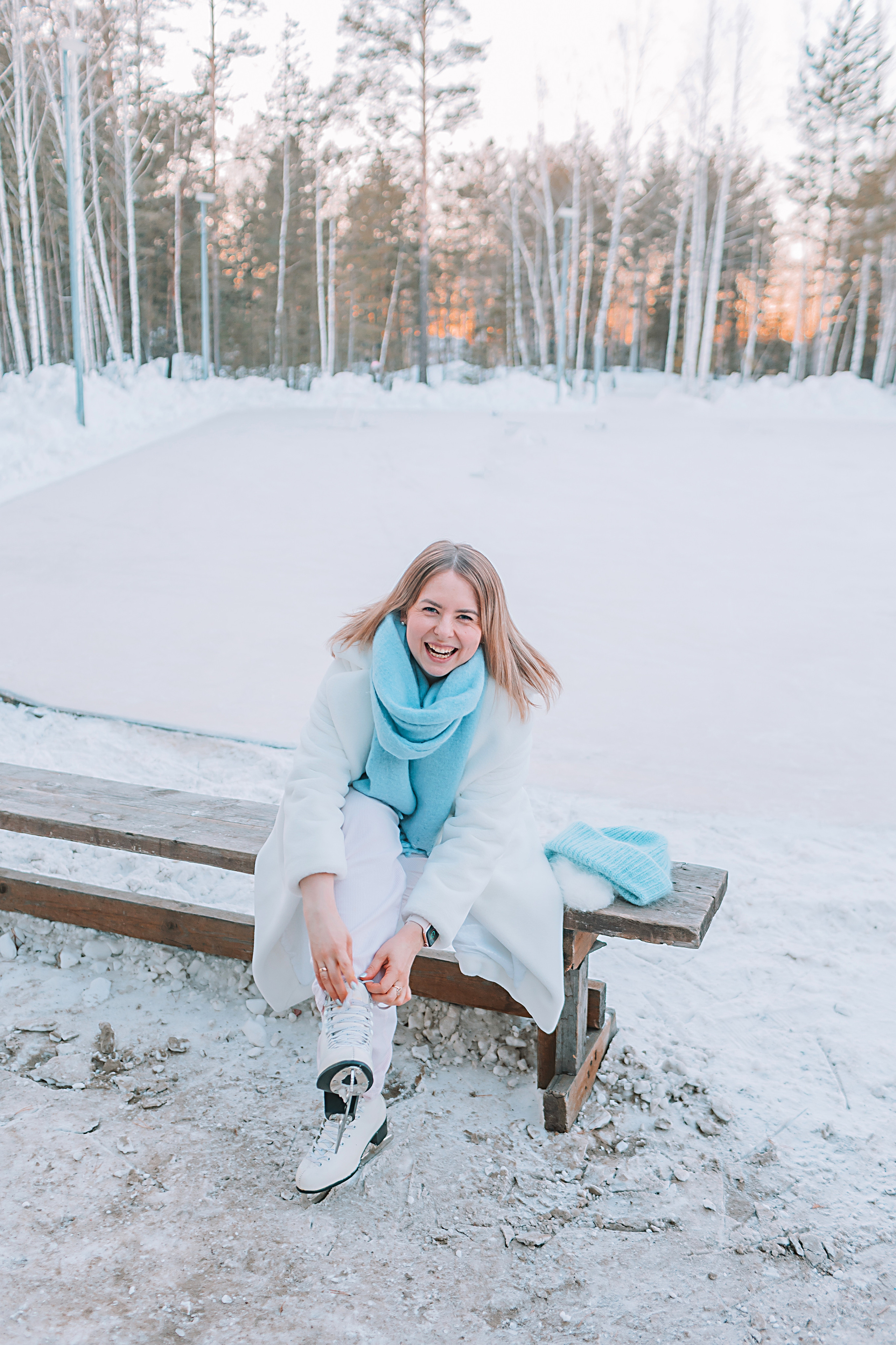 Каток. Семейный фотограф Тюмень, фотограф на роды Салмина Мария