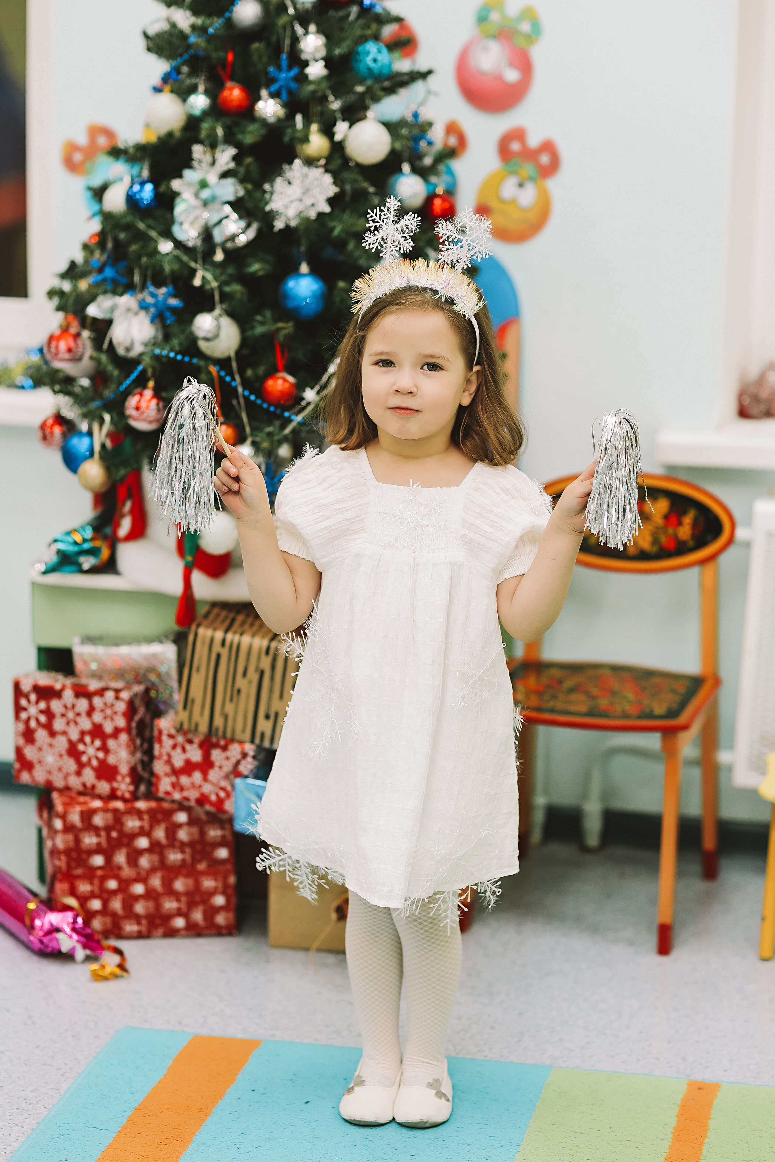 Репортаж новогоднего утренника. Семейный фотограф Тюмень, фотограф на роды Салмина Мария