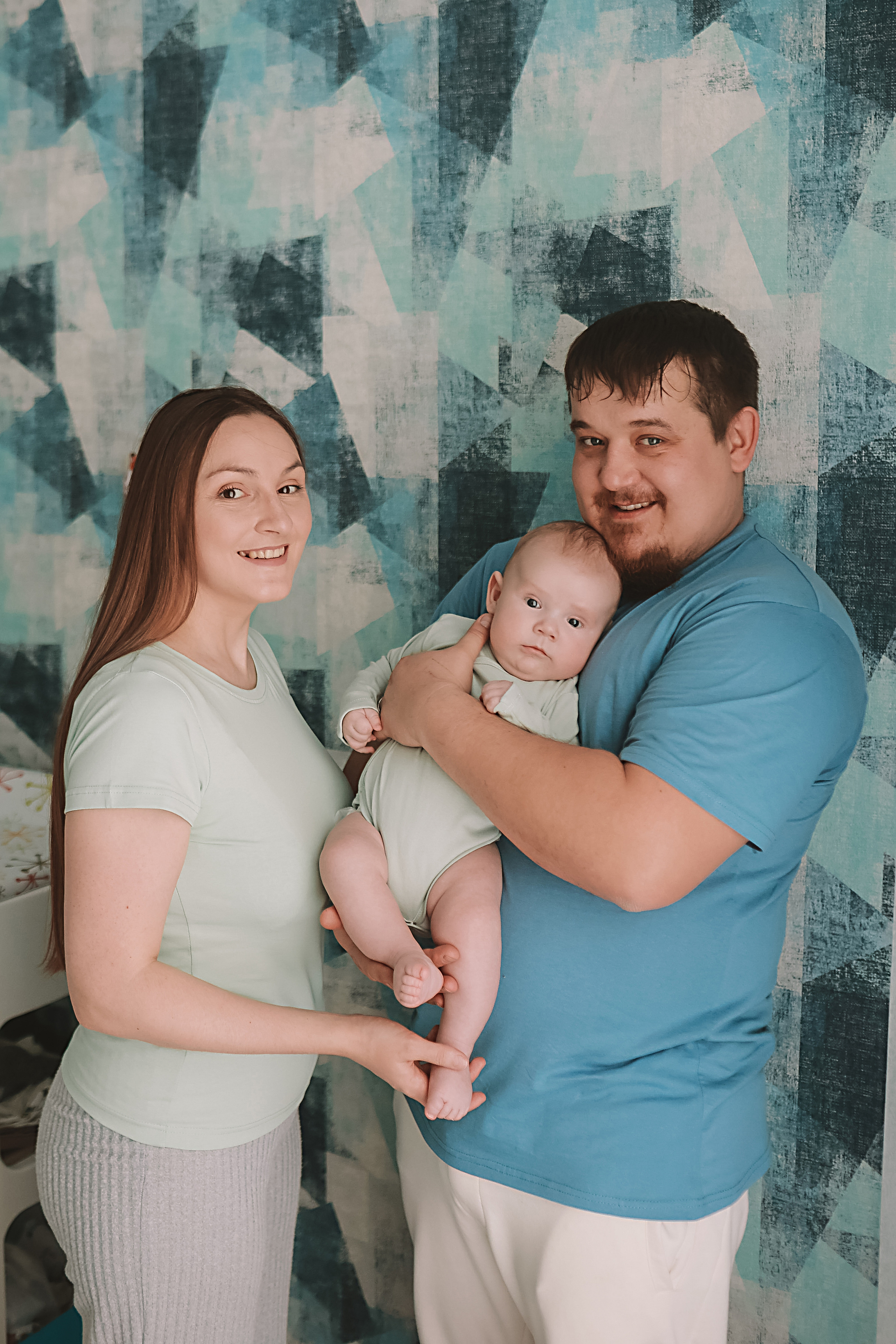 Захар, 3 месяца. Семейный фотограф Тюмень, фотограф на роды Салмина Мария