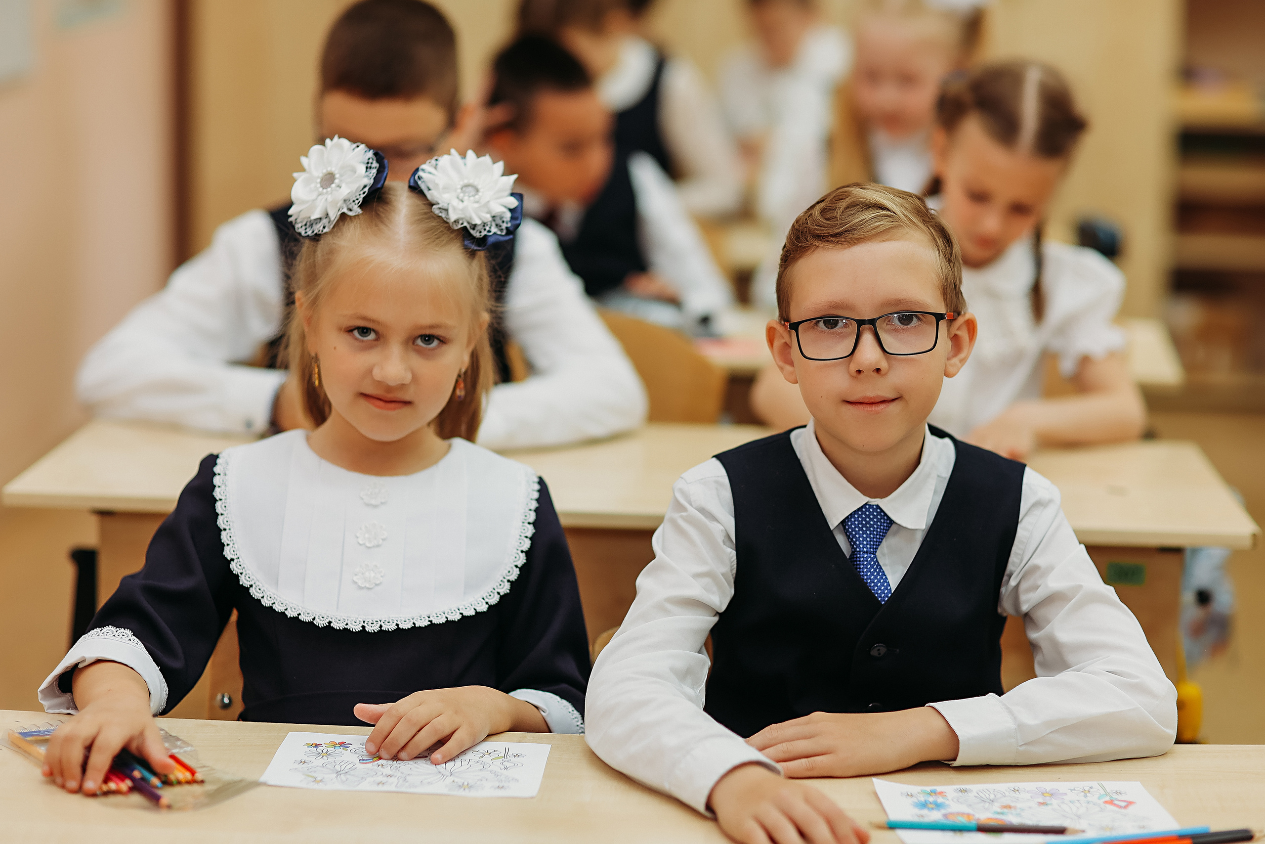 2 класс. Семейный фотограф Тюмень, фотограф на роды Салмина Мария