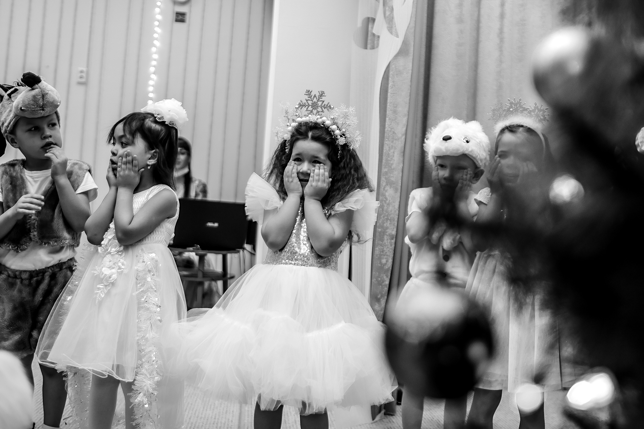 Репортаж новогоднего утренника. Семейный фотограф Тюмень, фотограф на роды Салмина Мария