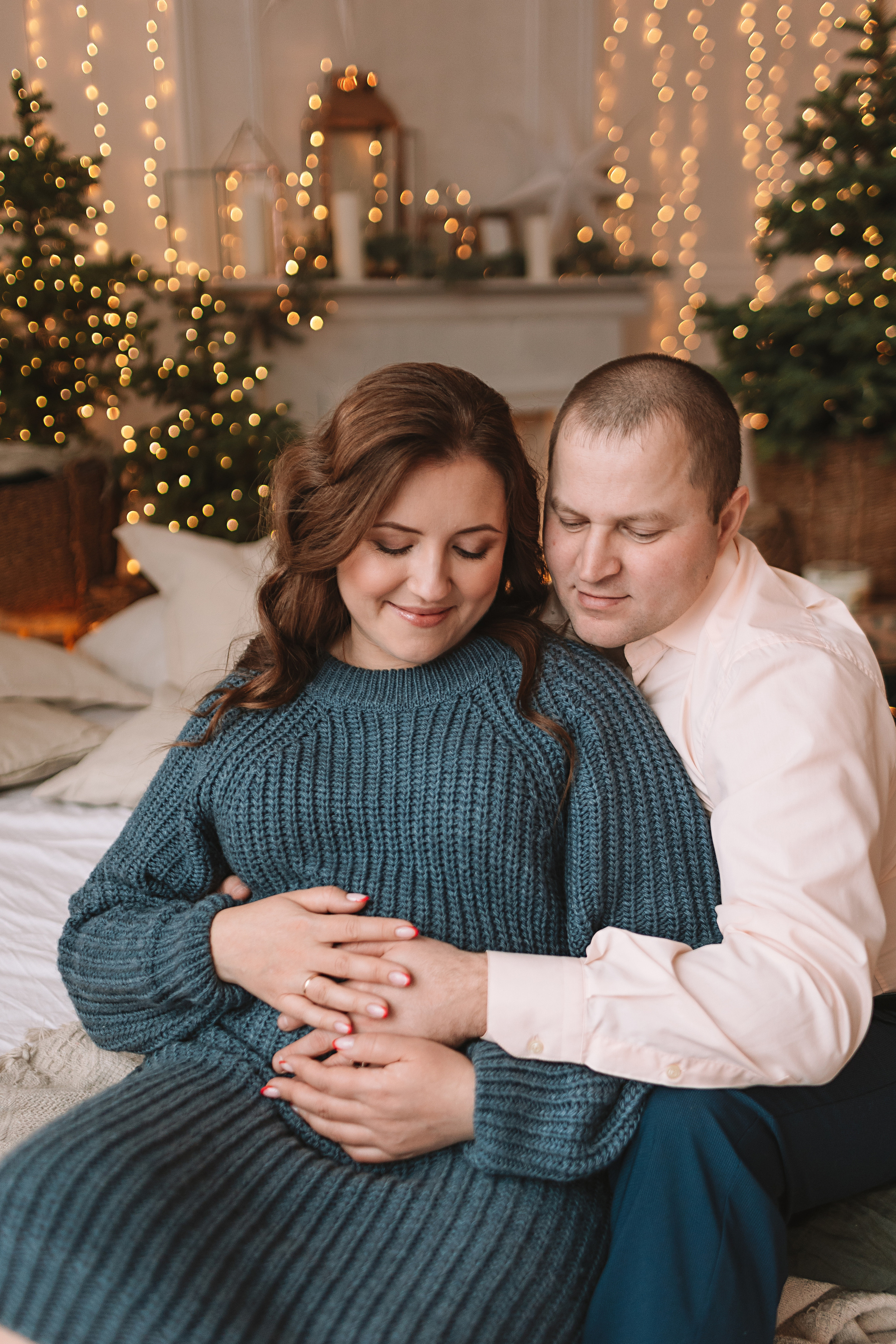 Студия Че (новогодняя). Семейный фотограф Тюмень, фотограф на роды Салмина Мария