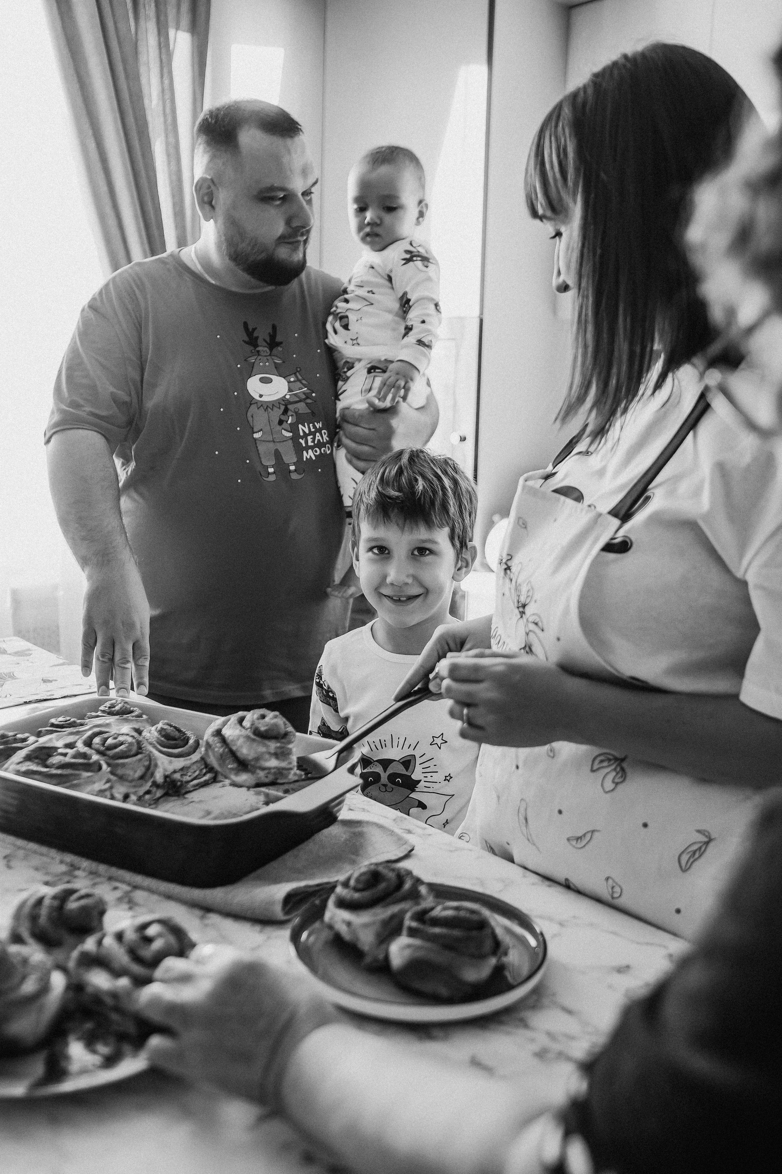 Новогодний Синнабон. Семейный фотограф Тюмень, фотограф на роды Салмина Мария