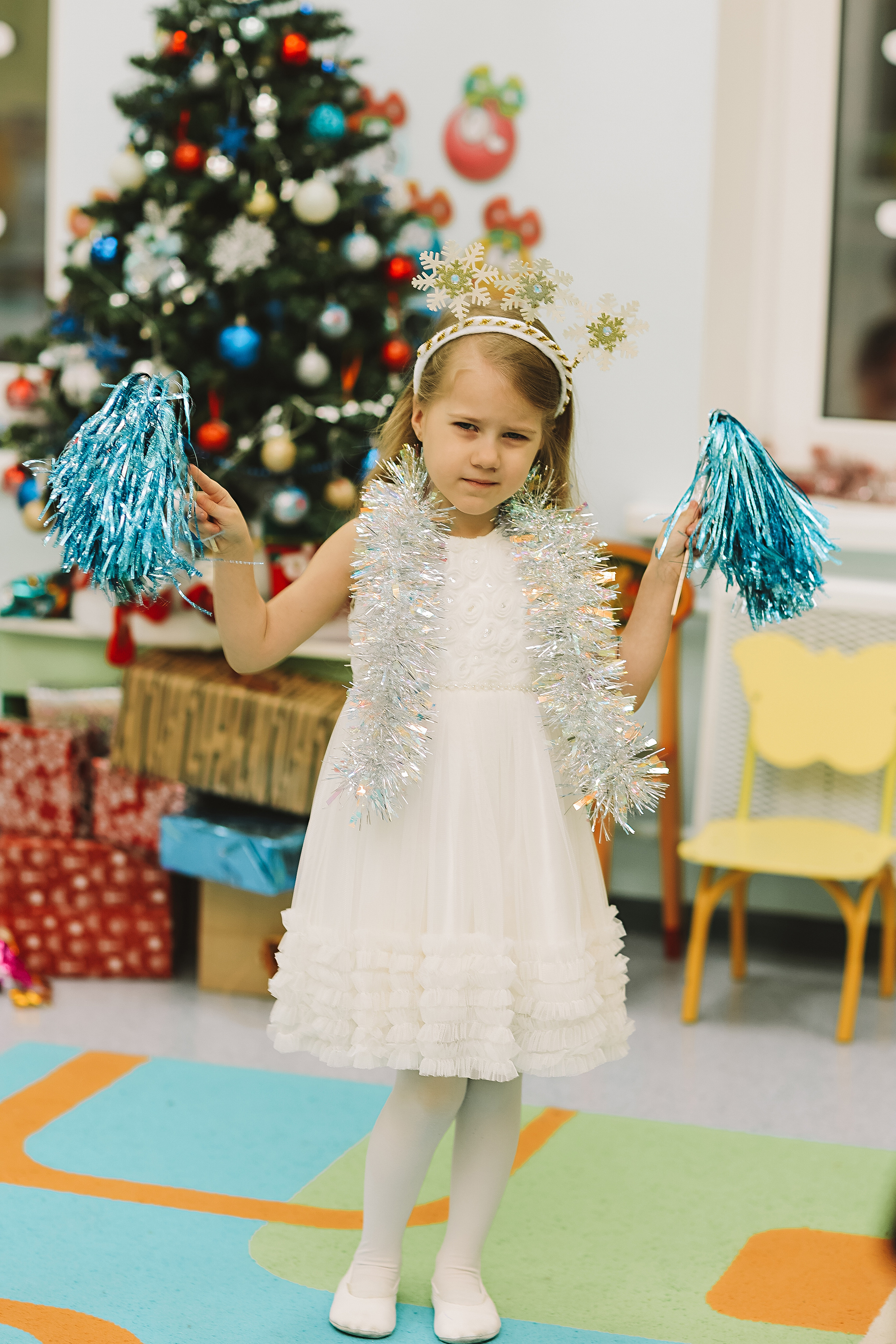 Репортаж новогоднего утренника. Семейный фотограф Тюмень, фотограф на роды Салмина Мария