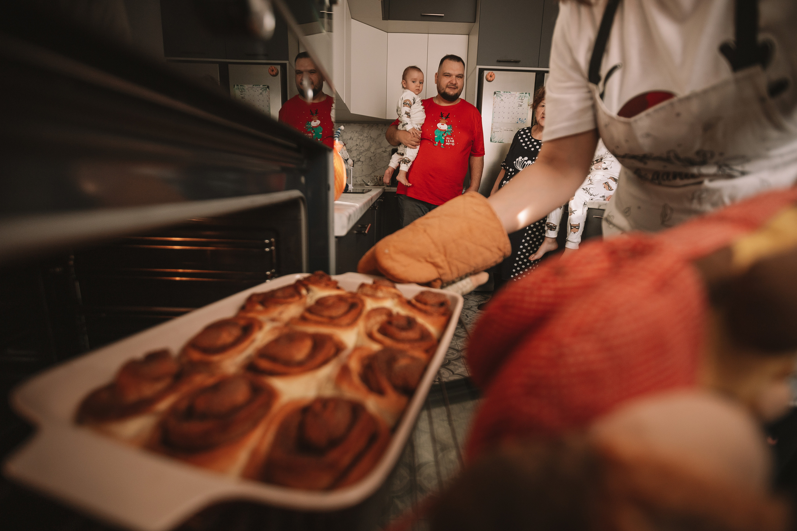 Новогодний Синнабон. Семейный фотограф Тюмень, фотограф на роды Салмина Мария