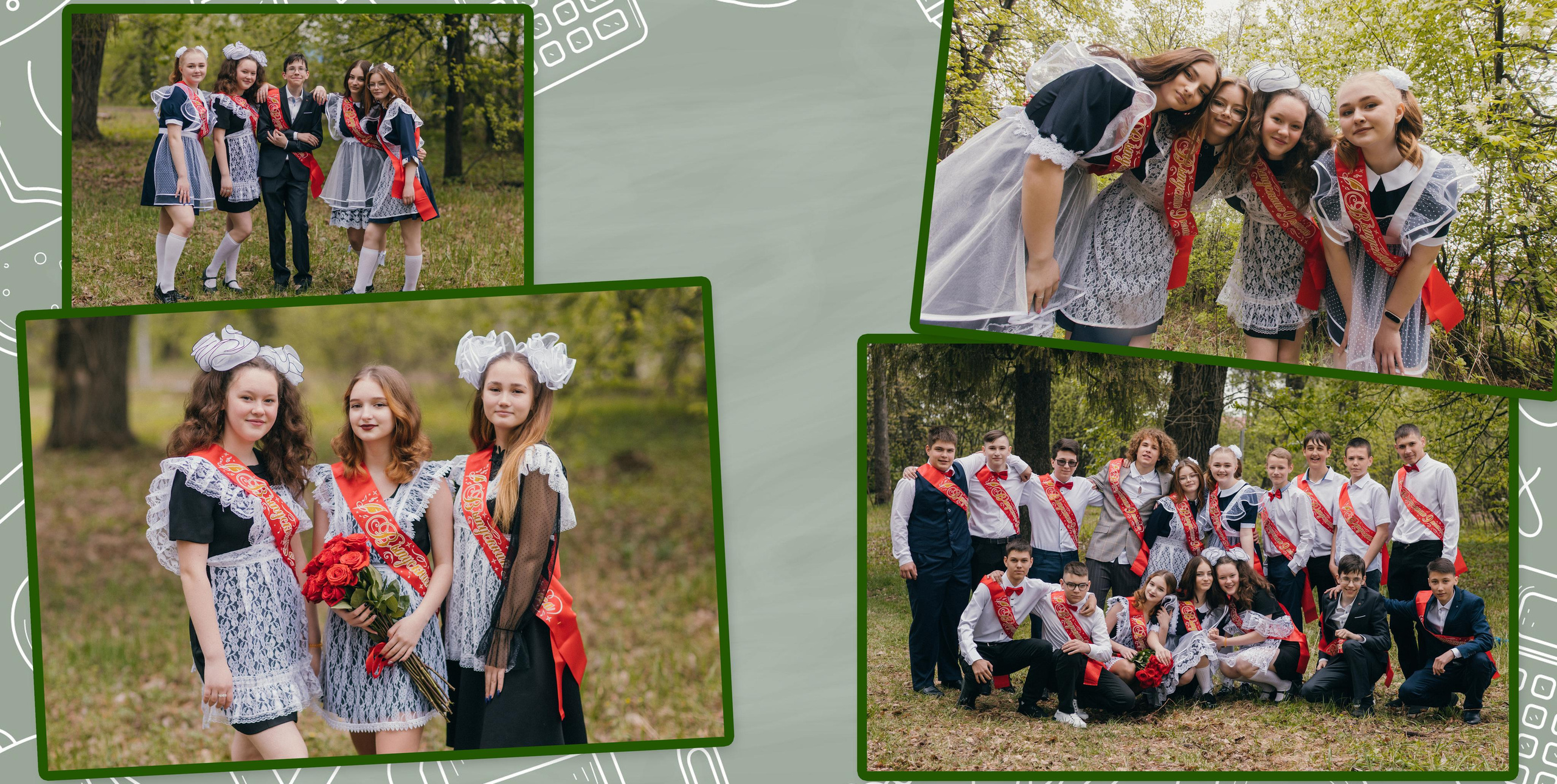 Макеты/развороты фотокниг ШКОЛЫ. Семейный фотограф Тюмень, фотограф на роды Салмина Мария