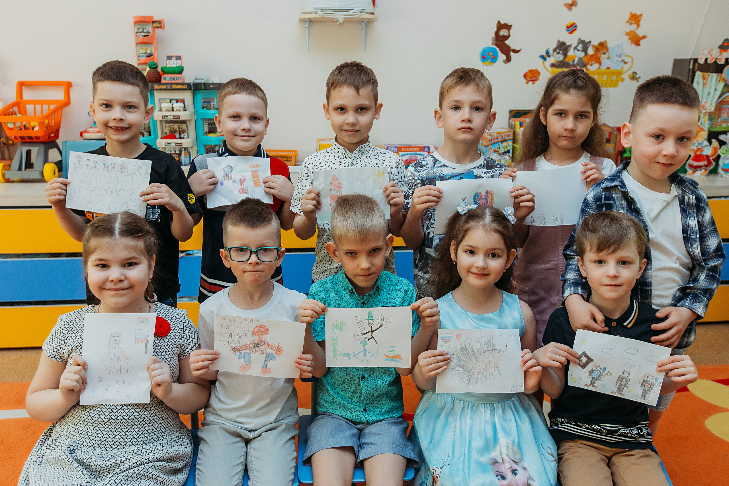Портерты+общее+группы садик. Семейный фотограф Тюмень, фотограф на роды Салмина Мария