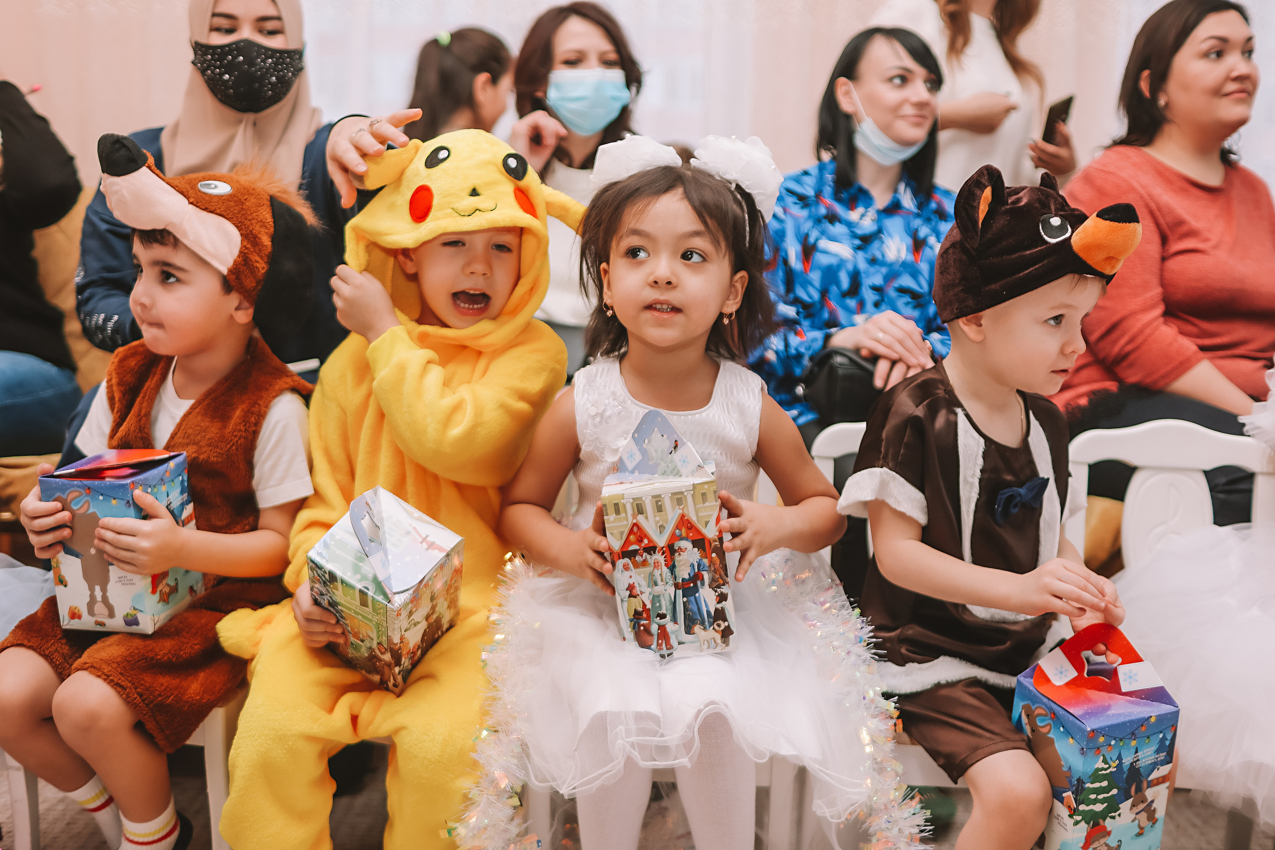 Репортаж новогоднего утренника. Семейный фотограф Тюмень, фотограф на роды Салмина Мария