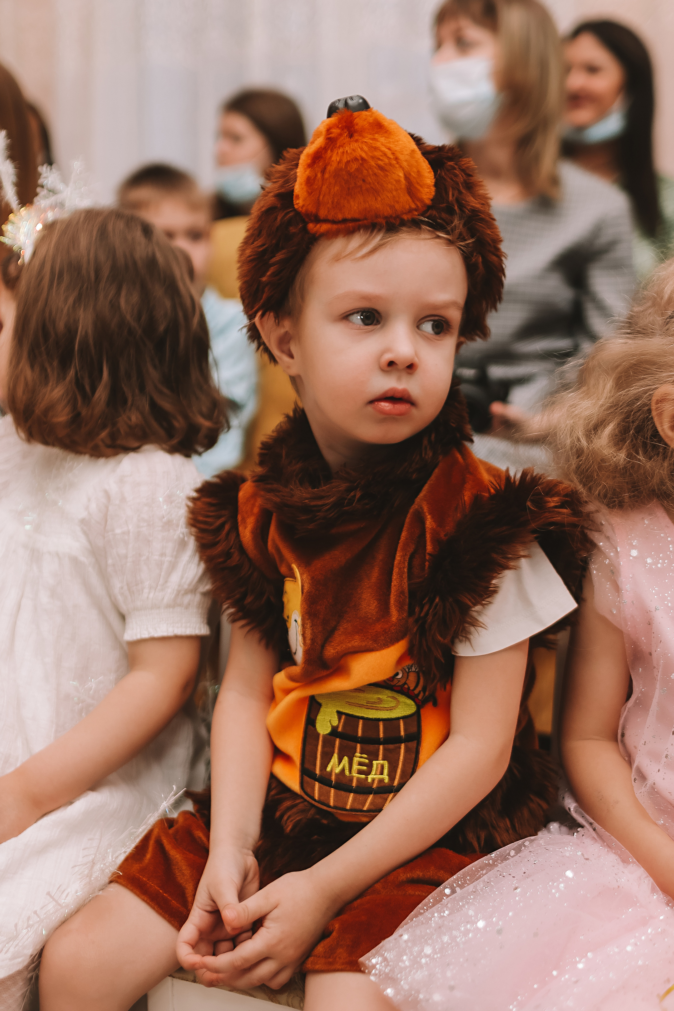 Репортаж новогоднего утренника. Семейный фотограф Тюмень, фотограф на роды Салмина Мария