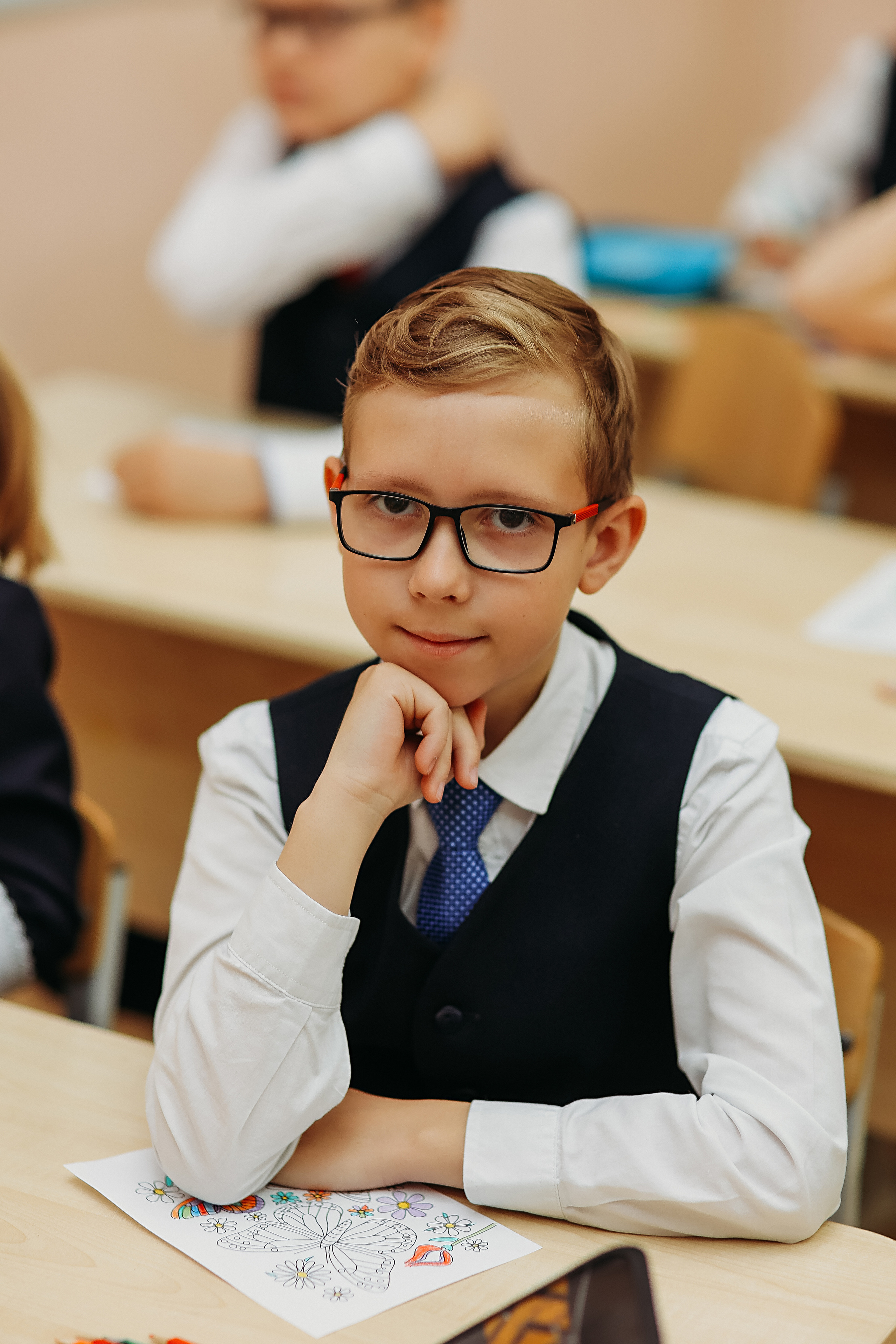 2 класс. Семейный фотограф Тюмень, фотограф на роды Салмина Мария