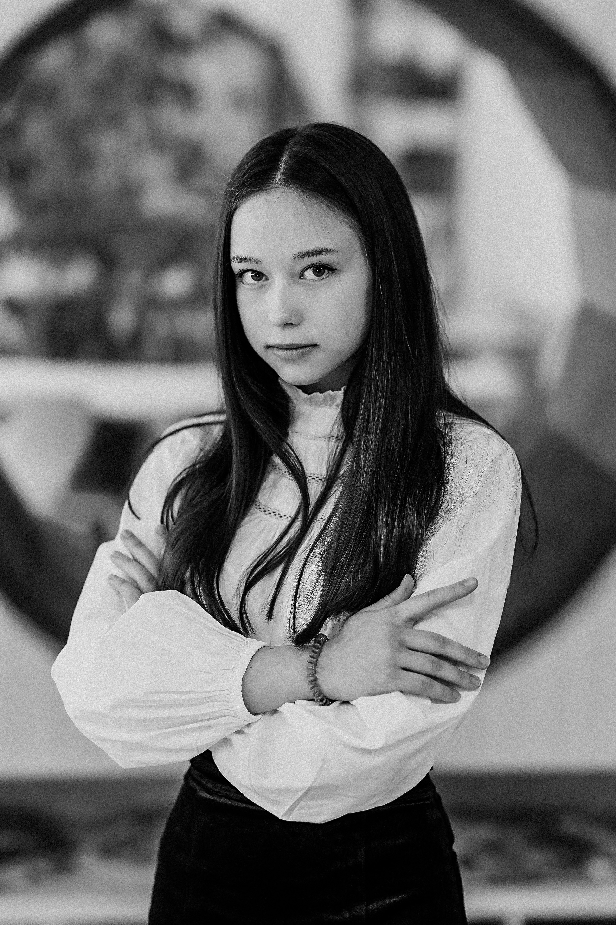 8 класс в библиотеке. Семейный фотограф Тюмень, фотограф на роды Салмина Мария