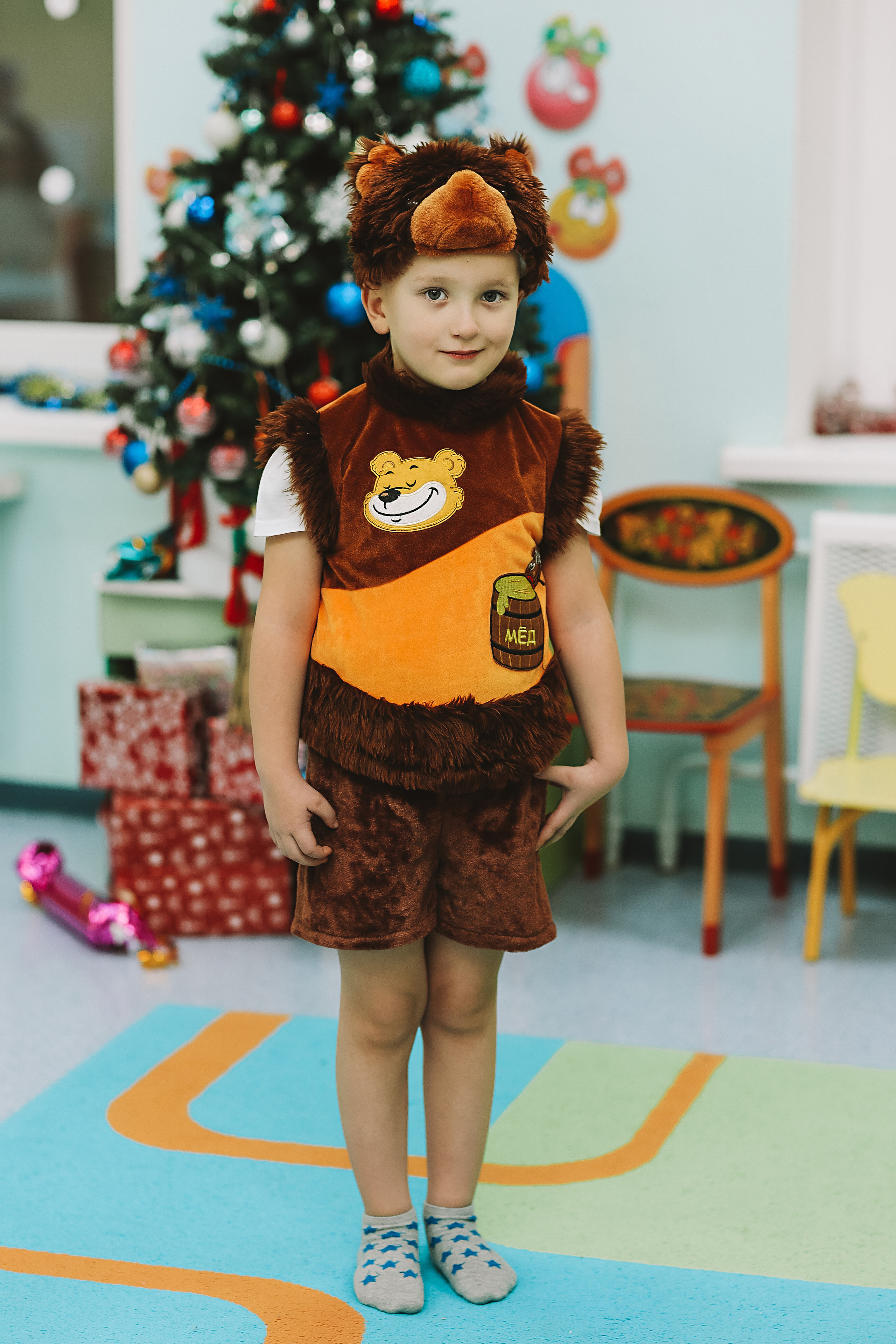 Репортаж новогоднего утренника. Семейный фотограф Тюмень, фотограф на роды Салмина Мария