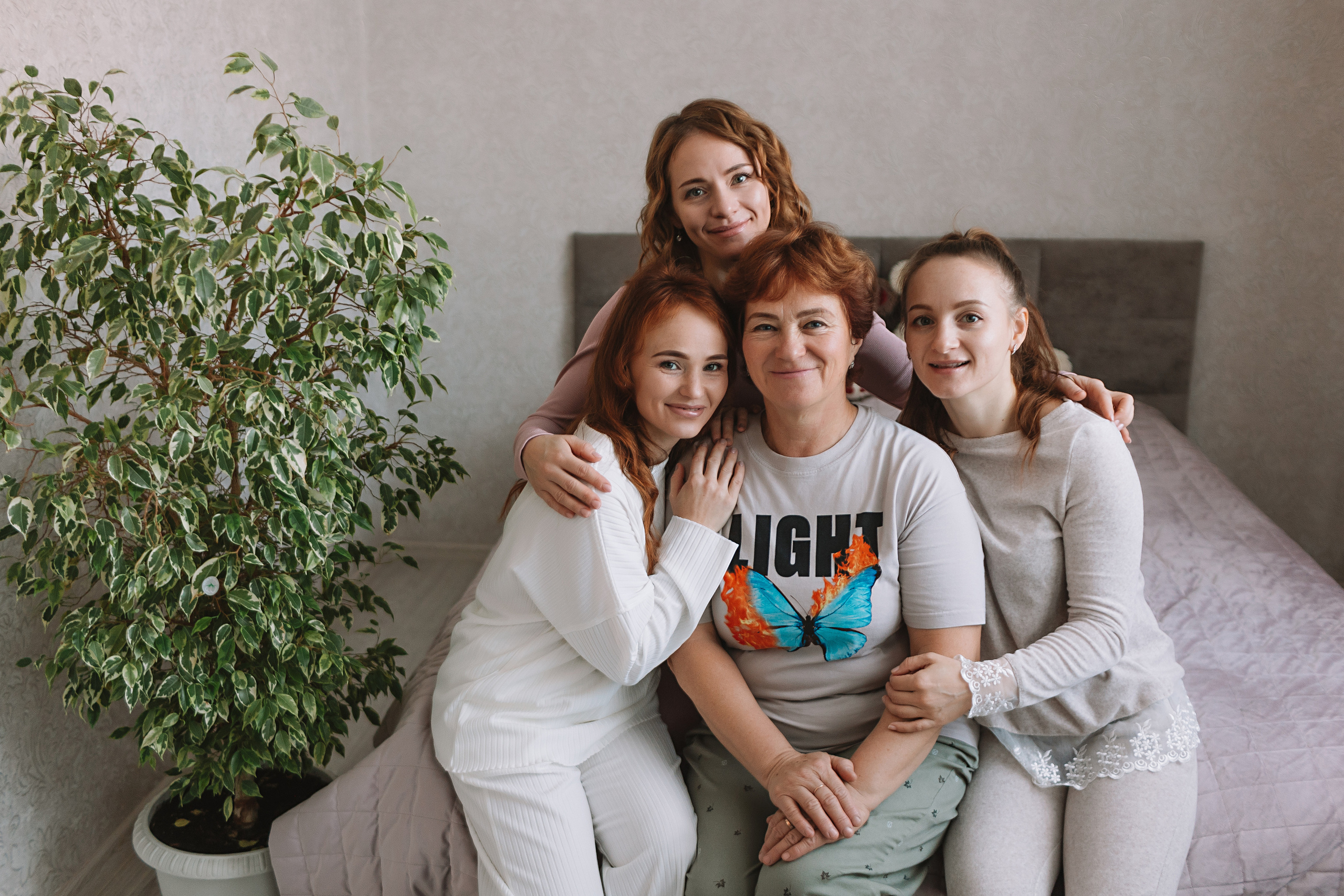 Большая семья (17 человек в частном доме, 2 часа). Семейный фотограф Тюмень, фотограф на роды Салмина Мария