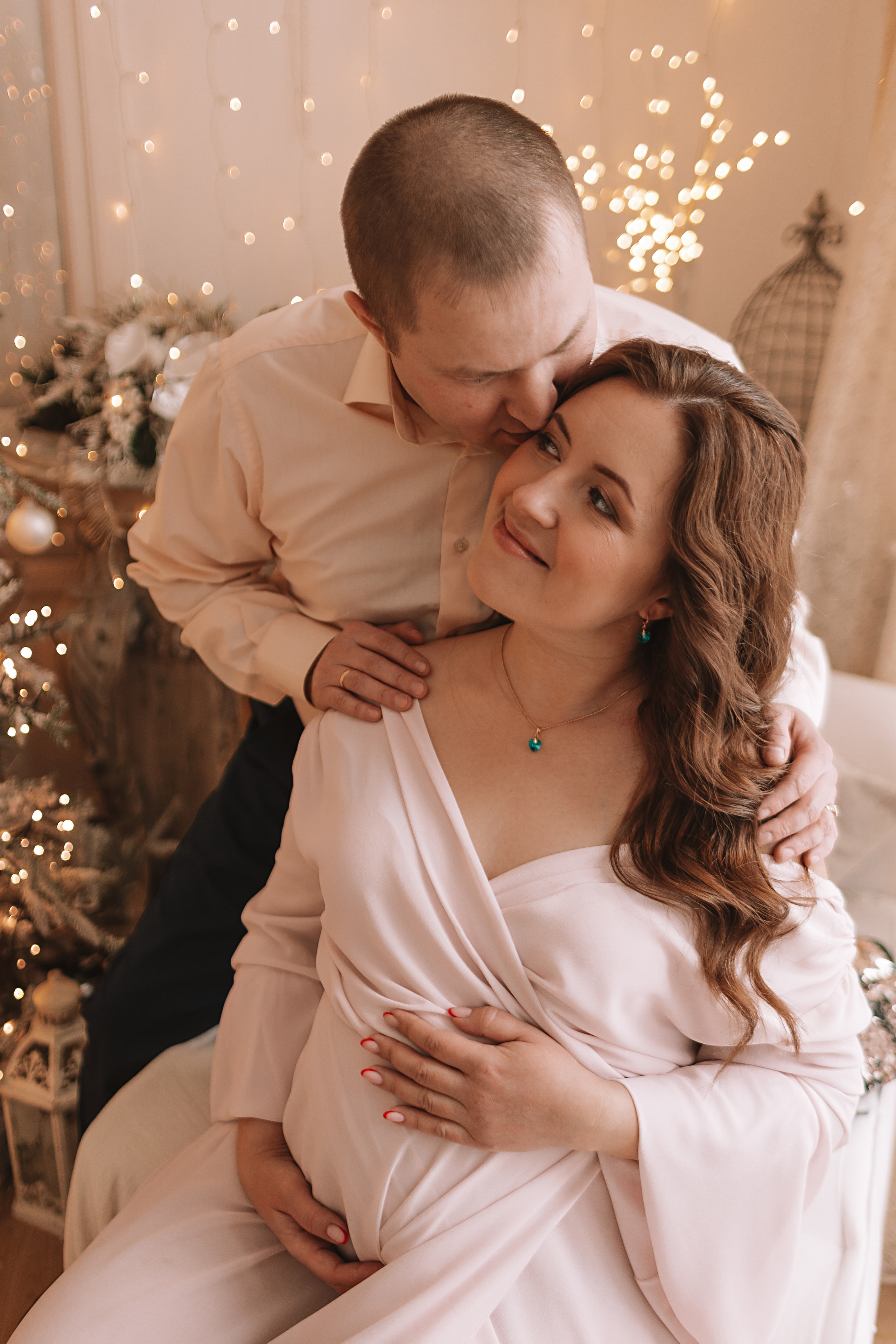 Студия Че (новогодняя). Семейный фотограф Тюмень, фотограф на роды Салмина Мария