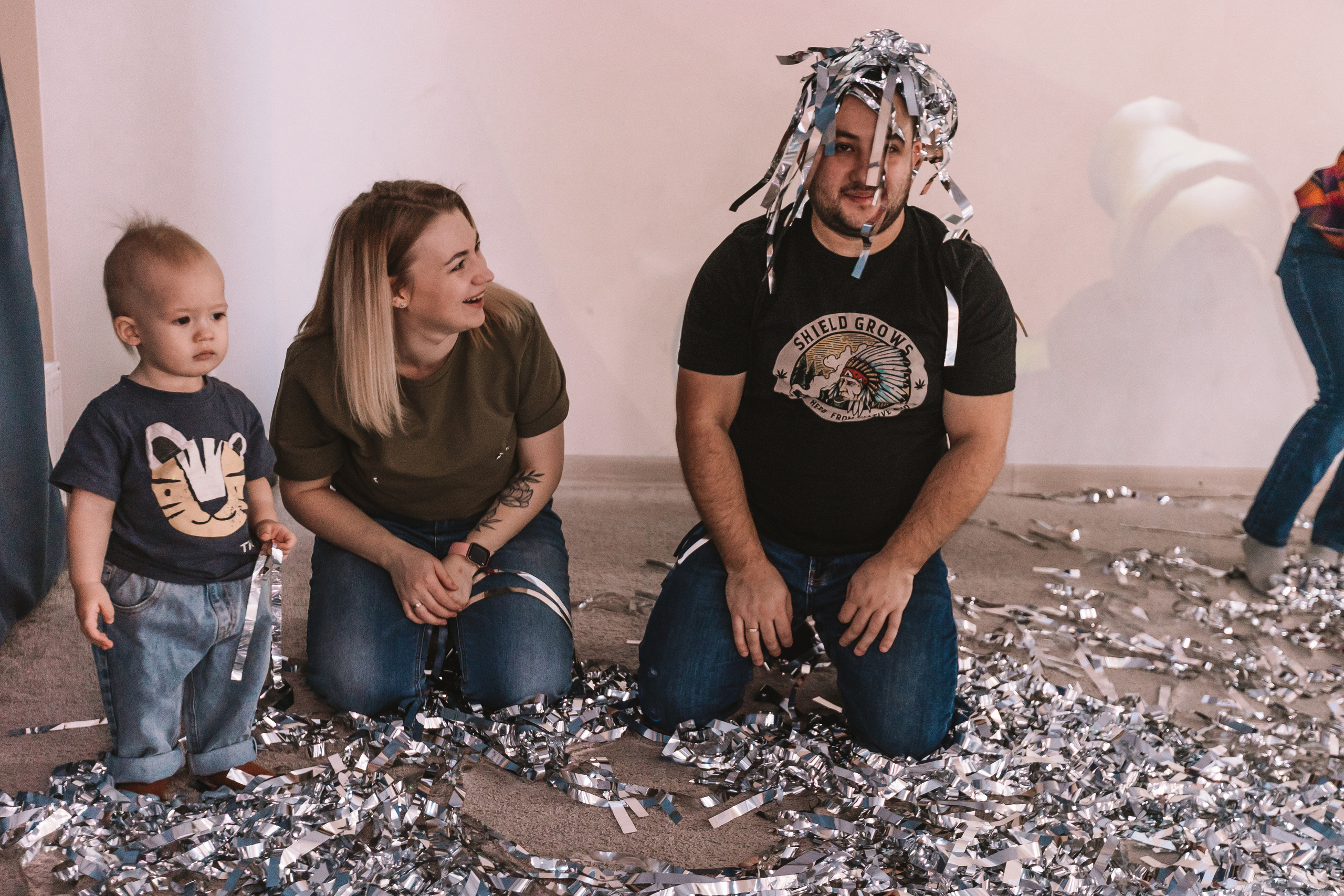 Первый годик в игровой. Семейный фотограф Тюмень, фотограф на роды Салмина Мария