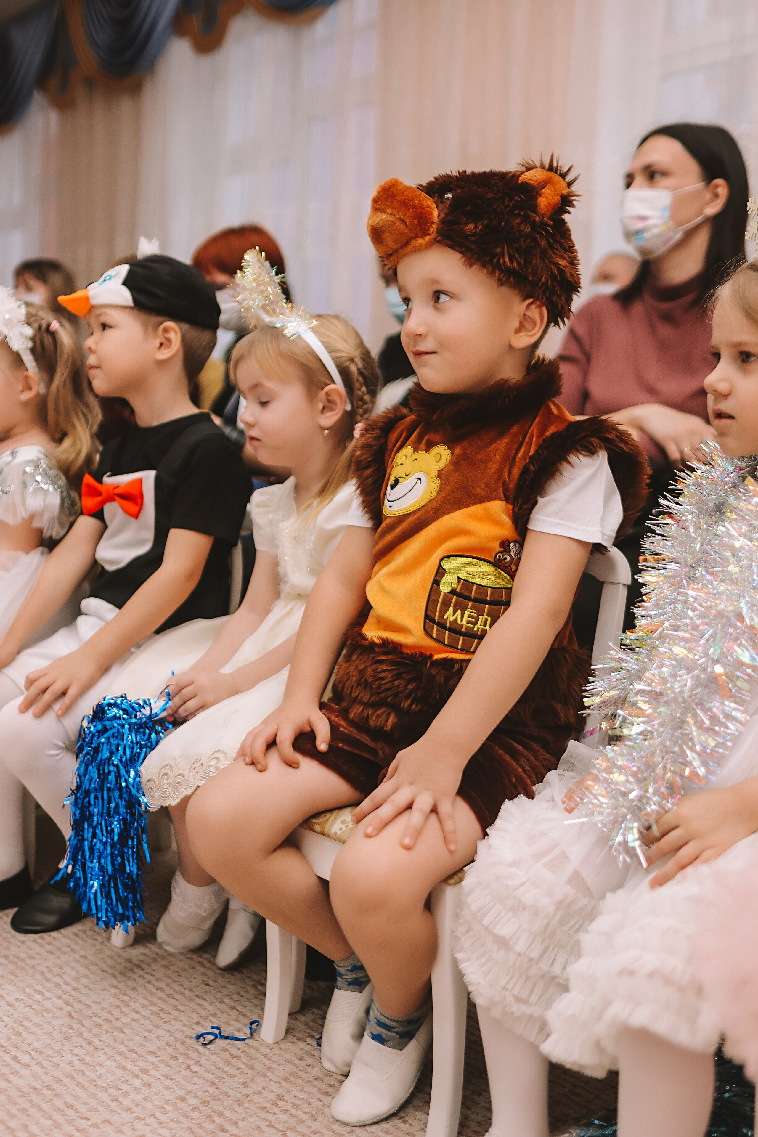 Репортаж новогоднего утренника. Семейный фотограф Тюмень, фотограф на роды Салмина Мария