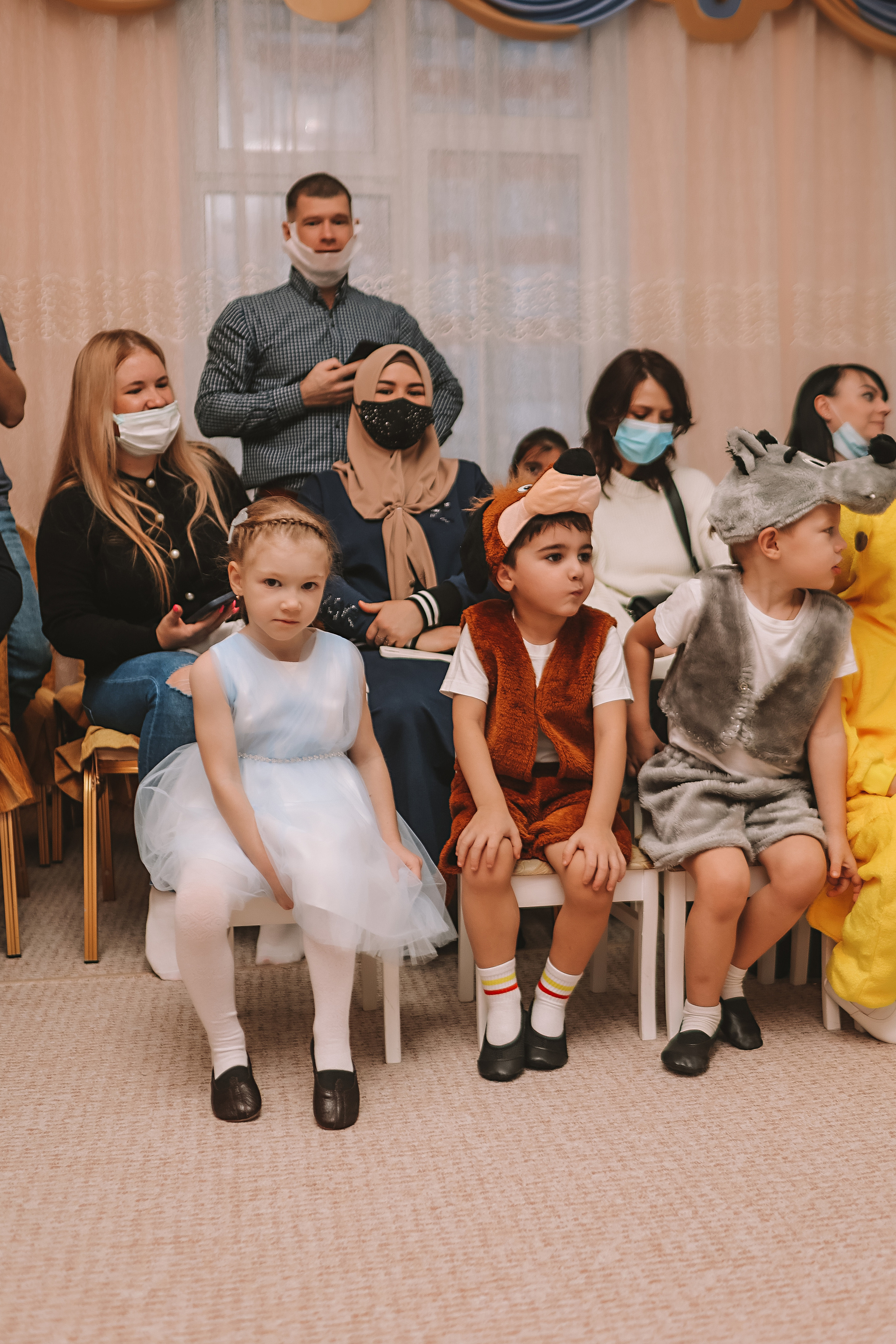 Репортаж новогоднего утренника. Семейный фотограф Тюмень, фотограф на роды Салмина Мария