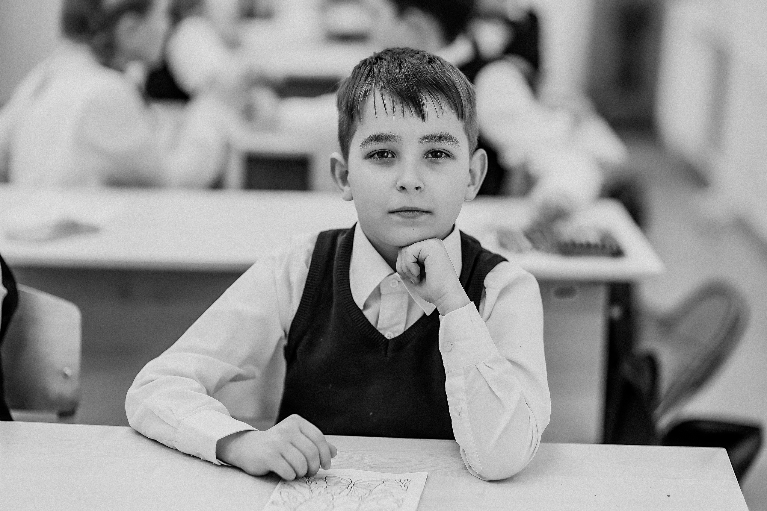 2 класс. Семейный фотограф Тюмень, фотограф на роды Салмина Мария