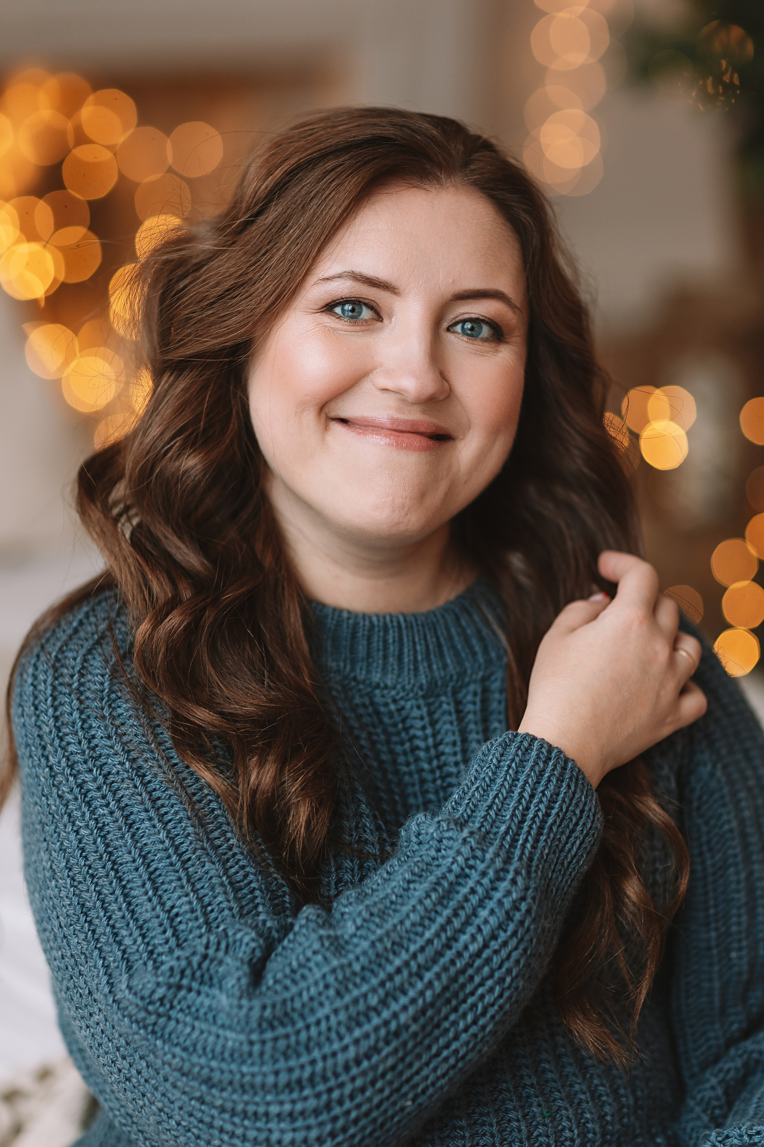 Студия Че (новогодняя). Семейный фотограф Тюмень, фотограф на роды Салмина Мария