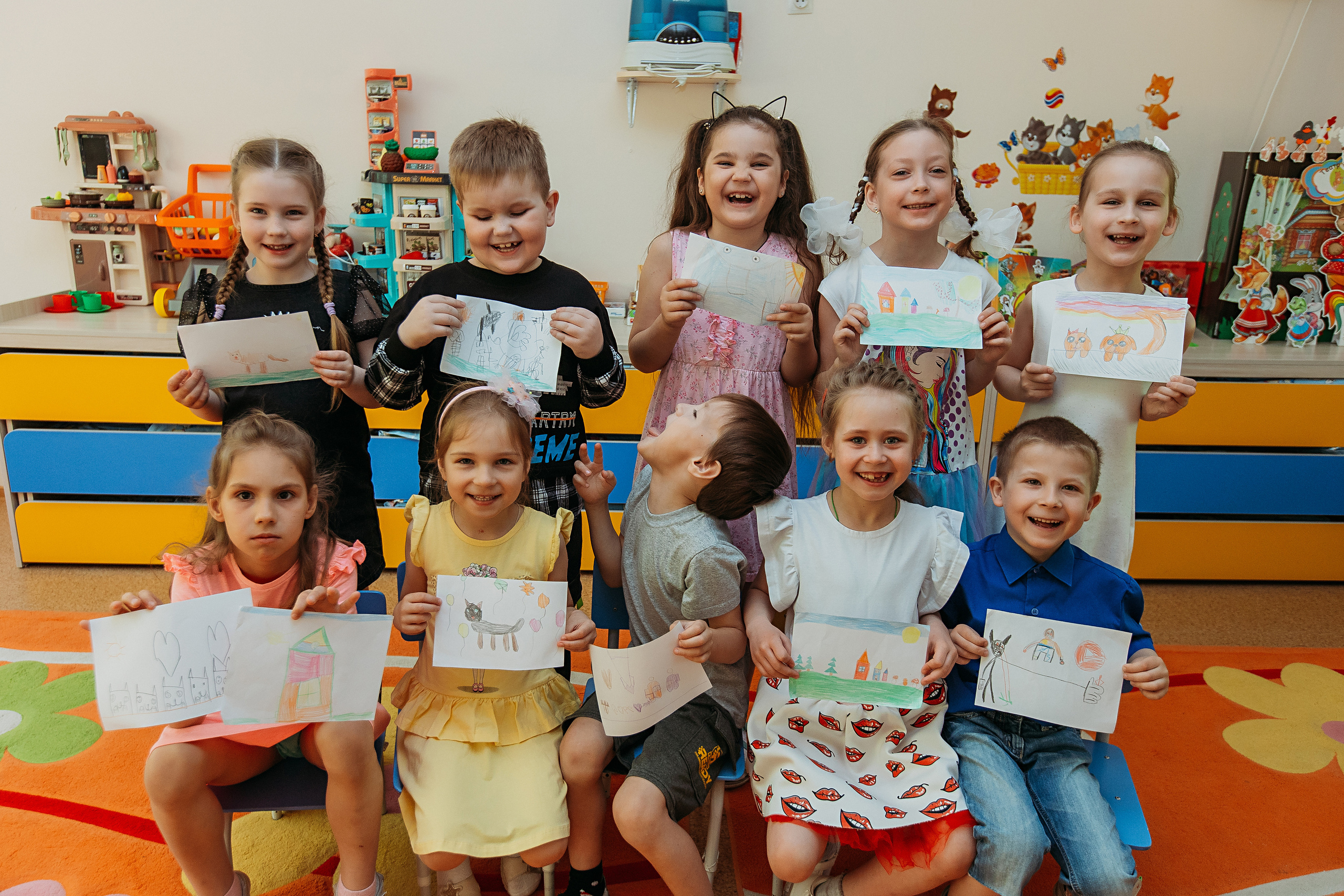 Портерты+общее+группы садик. Семейный фотограф Тюмень, фотограф на роды Салмина Мария