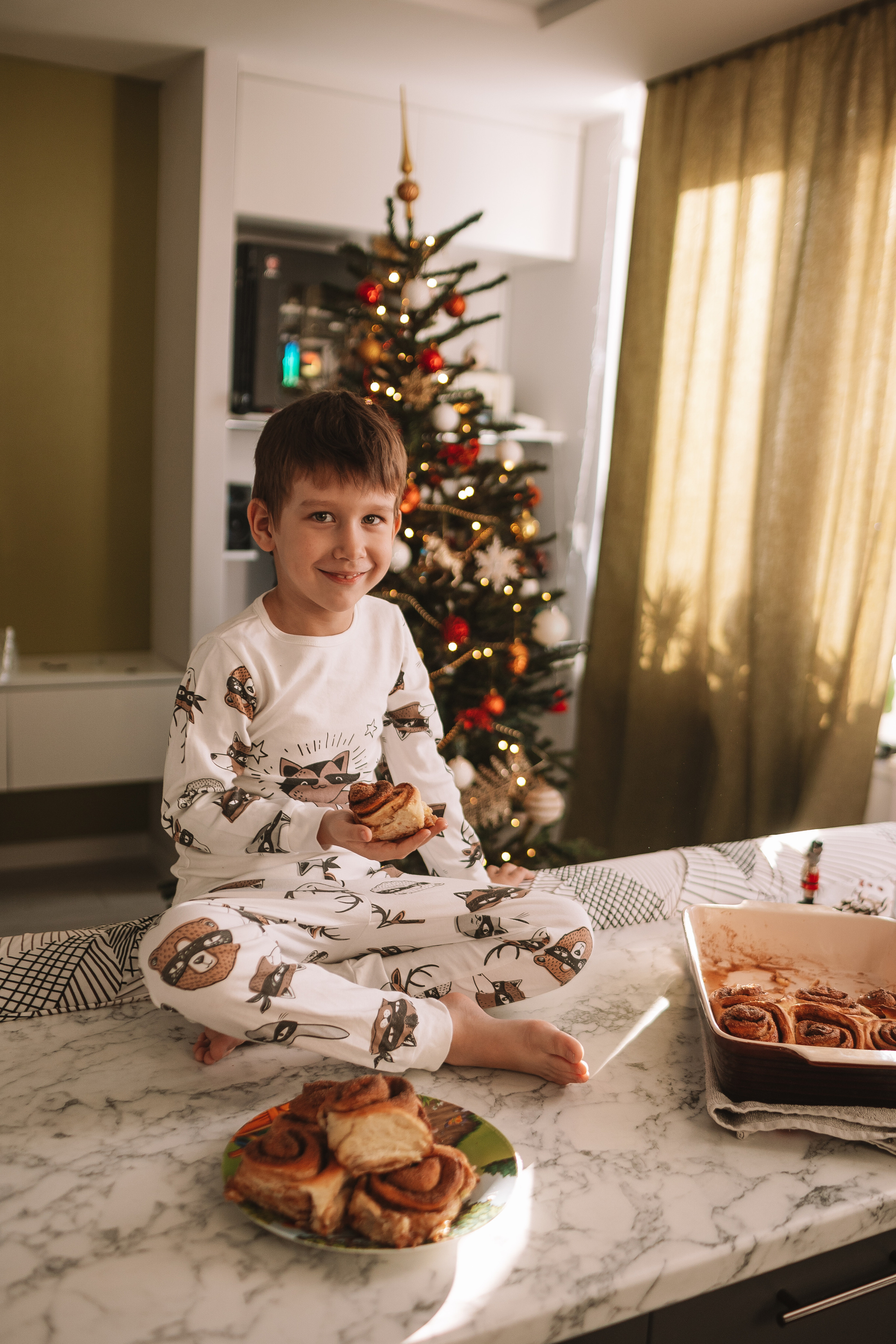 Новогодний Синнабон. Семейный фотограф Тюмень, фотограф на роды Салмина Мария