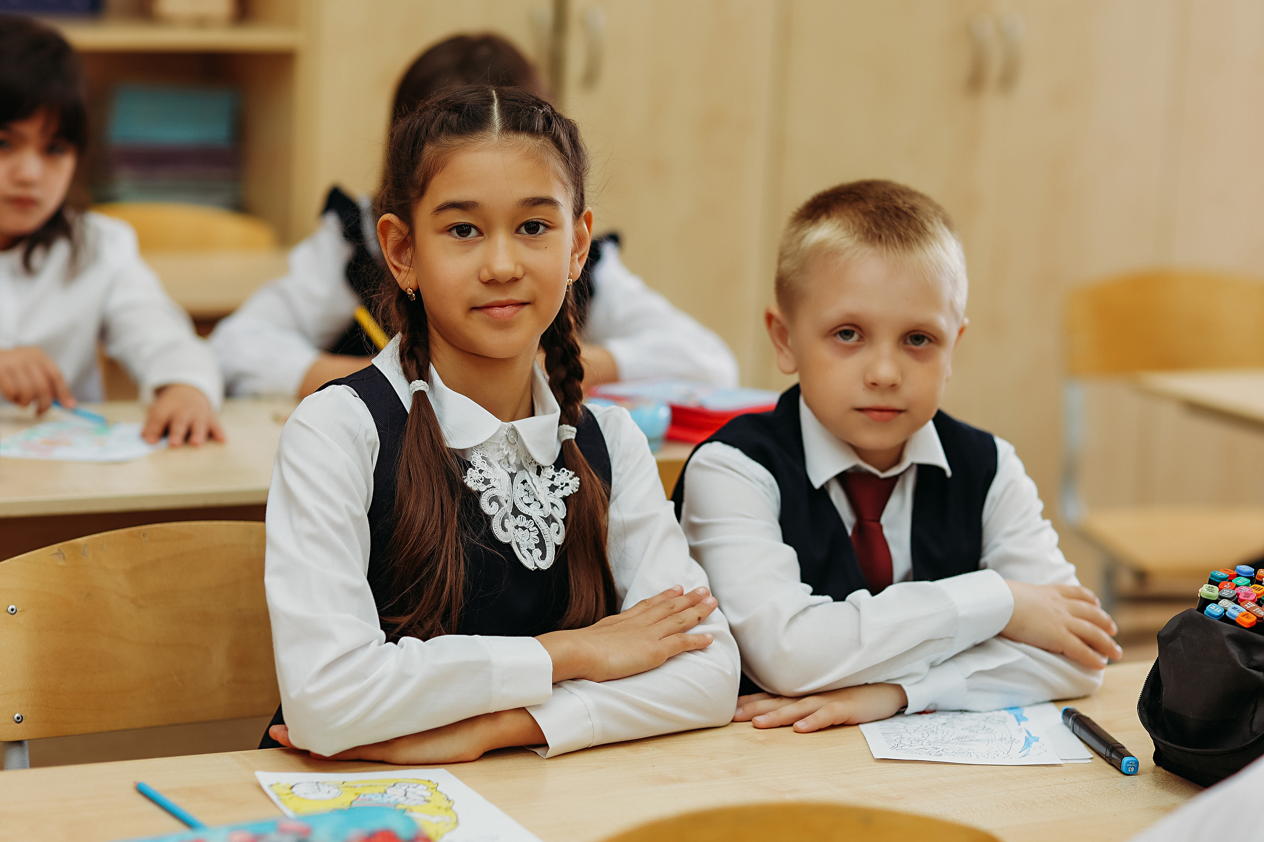 2 класс. Семейный фотограф Тюмень, фотограф на роды Салмина Мария