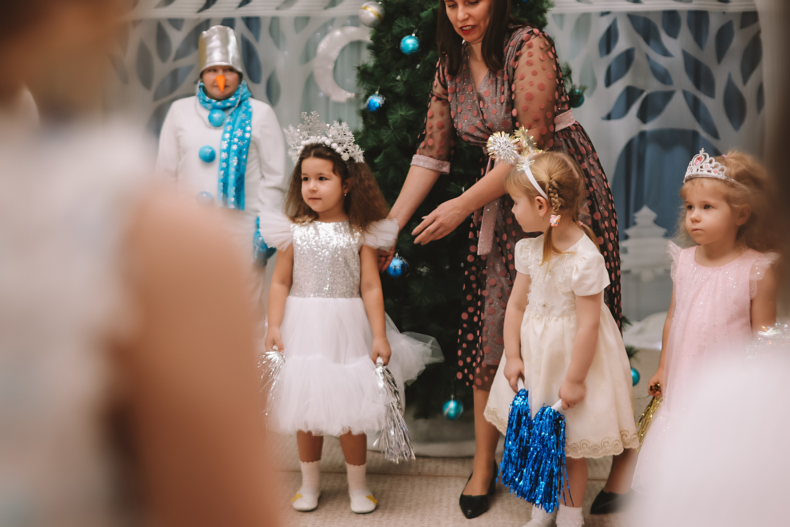 Репортаж новогоднего утренника. Семейный фотограф Тюмень, фотограф на роды Салмина Мария