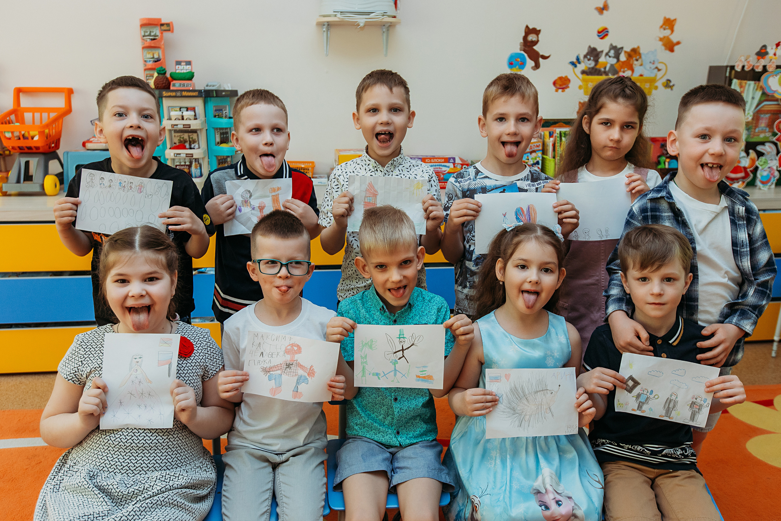 Портерты+общее+группы садик. Семейный фотограф Тюмень, фотограф на роды Салмина Мария