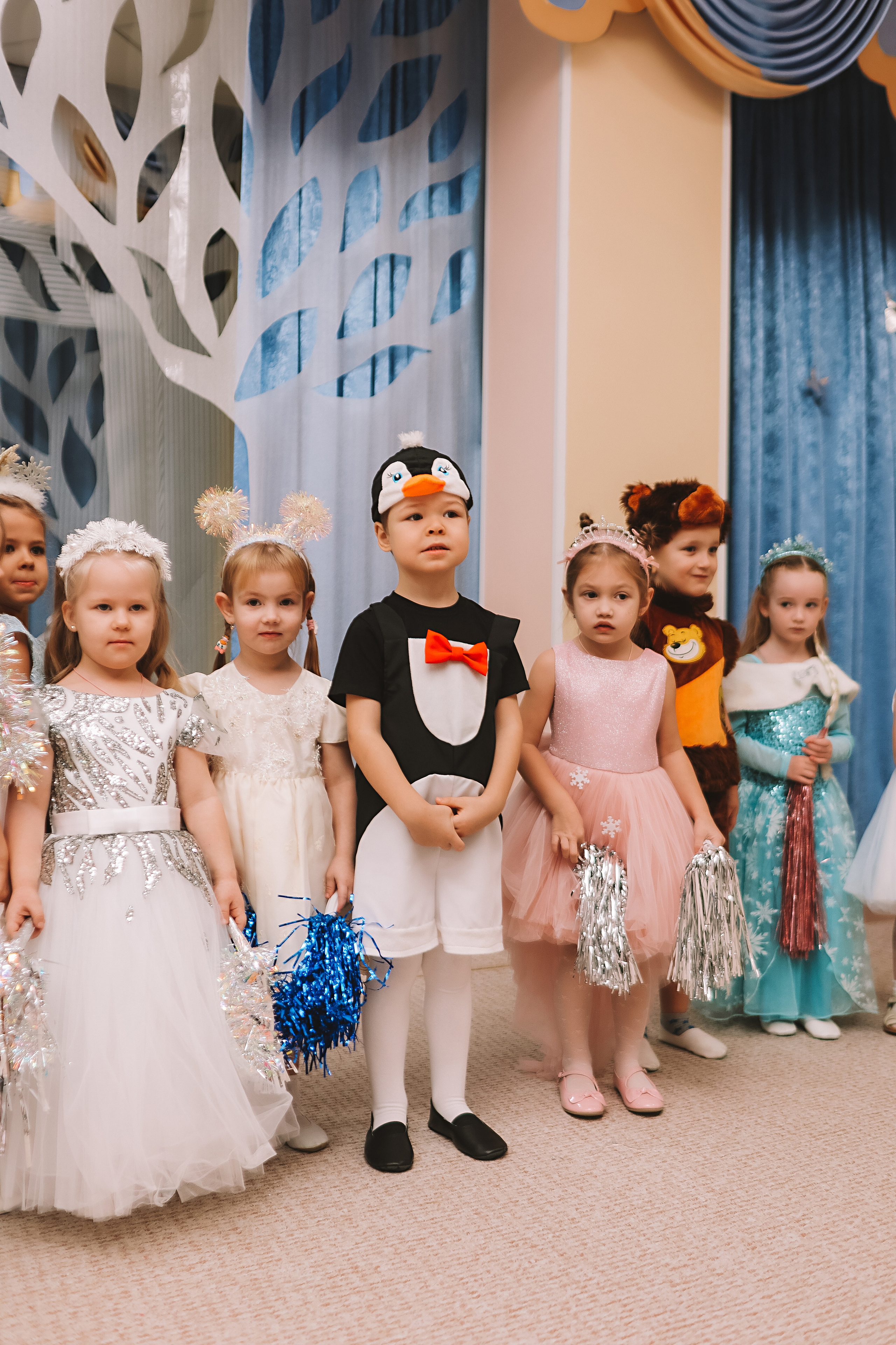 Репортаж новогоднего утренника. Семейный фотограф Тюмень, фотограф на роды Салмина Мария