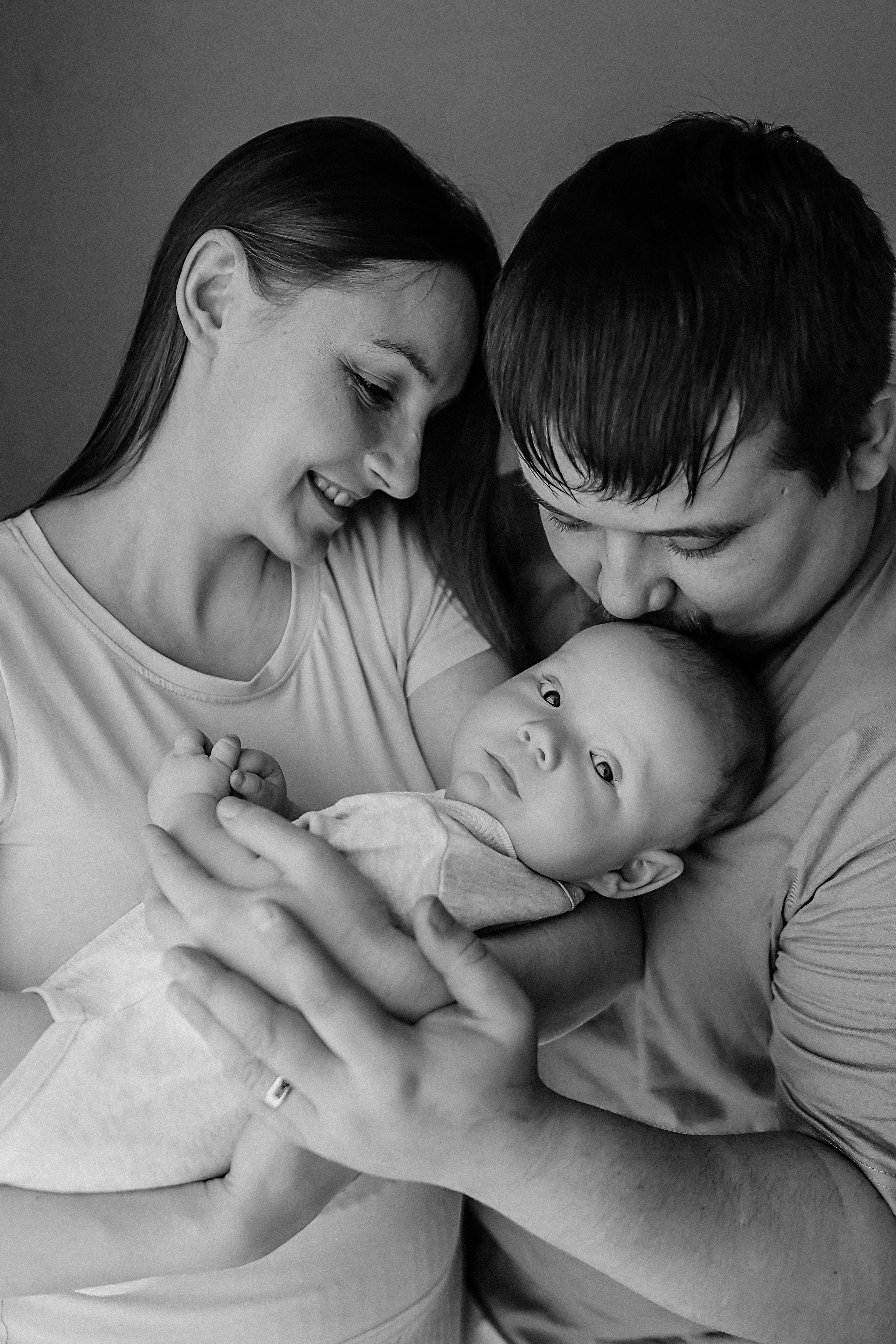 Захар, 3 месяца. Семейный фотограф Тюмень, фотограф на роды Салмина Мария