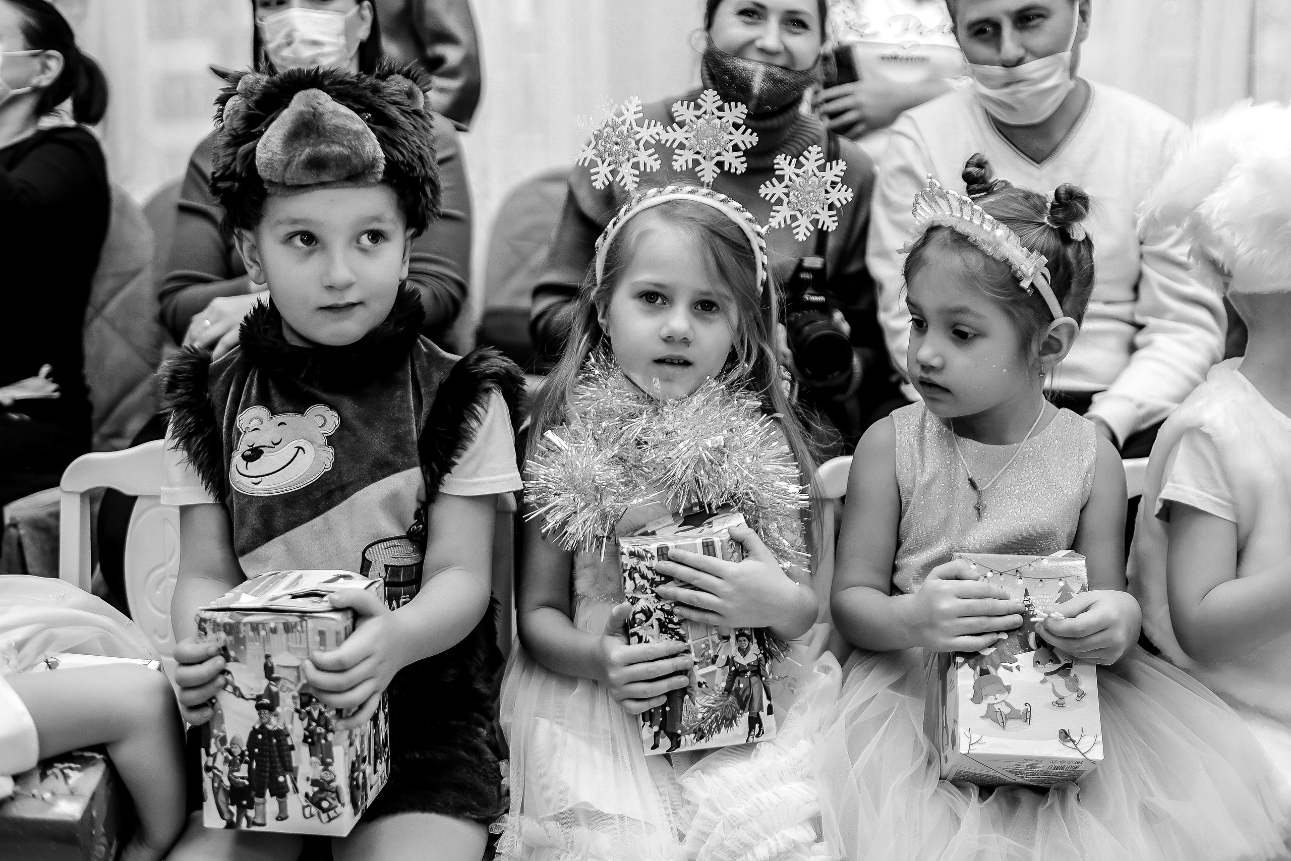 Репортаж новогоднего утренника. Семейный фотограф Тюмень, фотограф на роды Салмина Мария