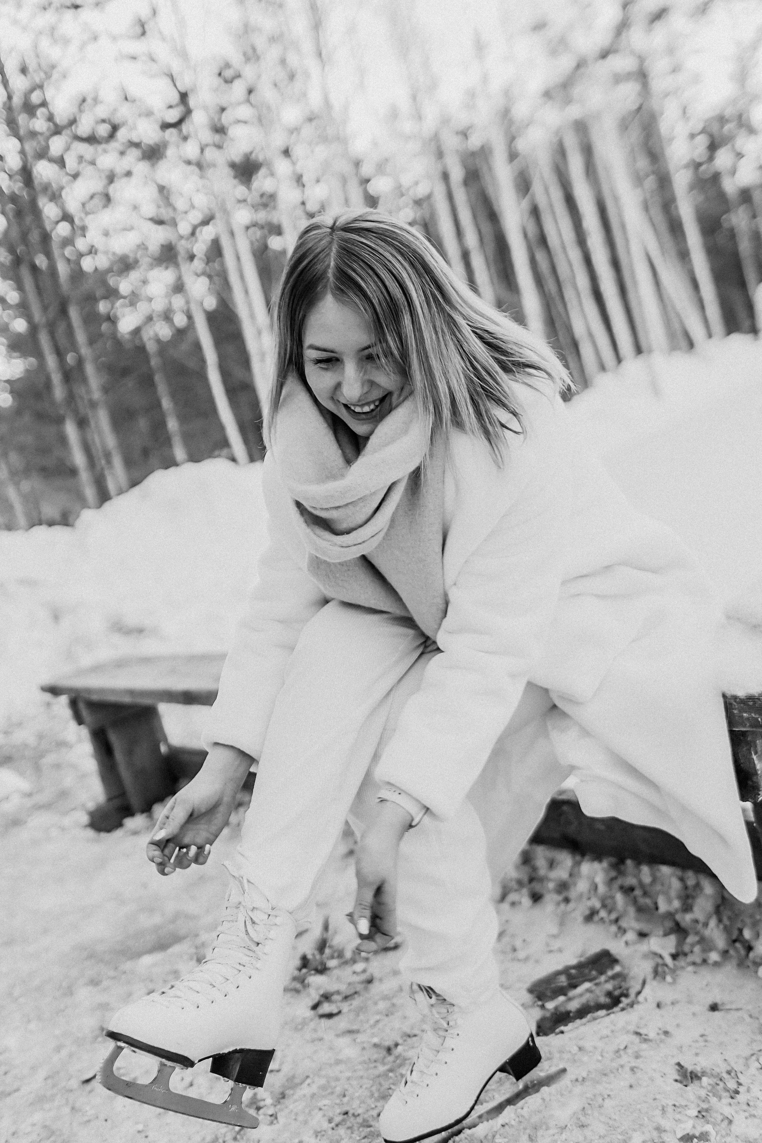 Каток. Семейный фотограф Тюмень, фотограф на роды Салмина Мария