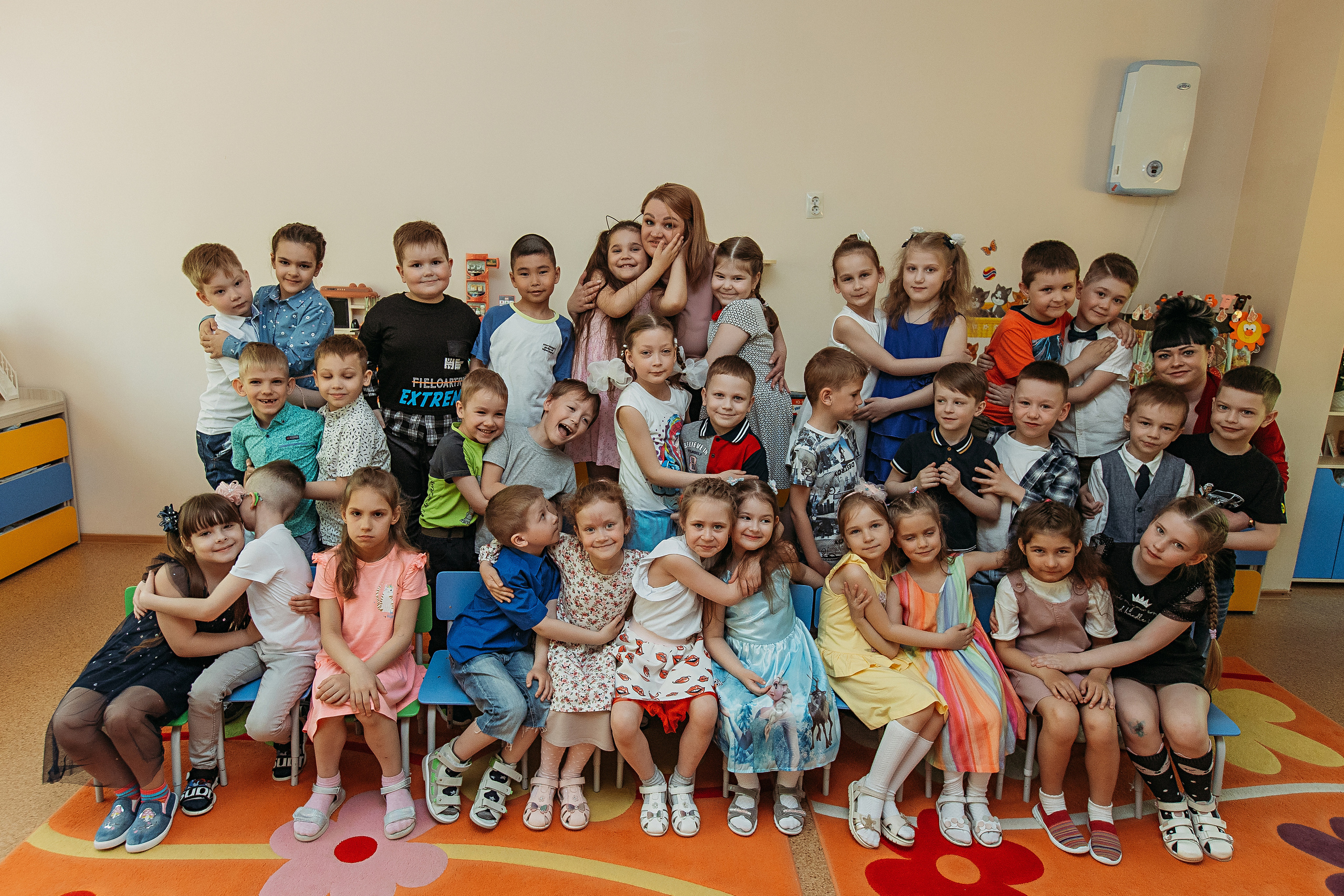 Портерты+общее+группы садик. Семейный фотограф Тюмень, фотограф на роды Салмина Мария