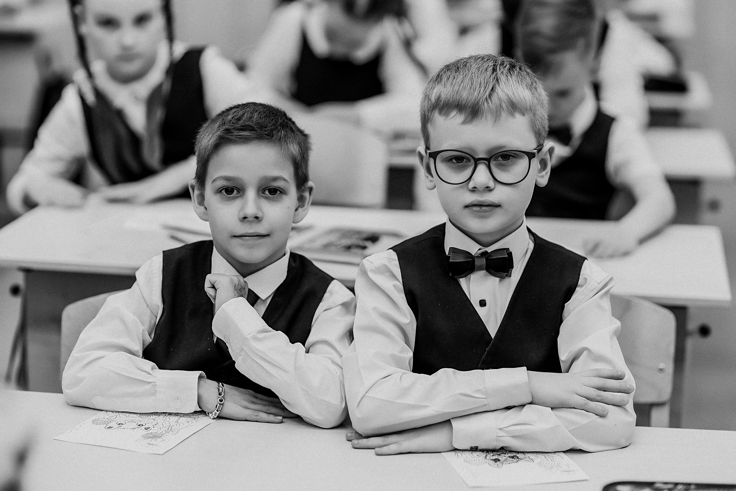 2 класс. Семейный фотограф Тюмень, фотограф на роды Салмина Мария