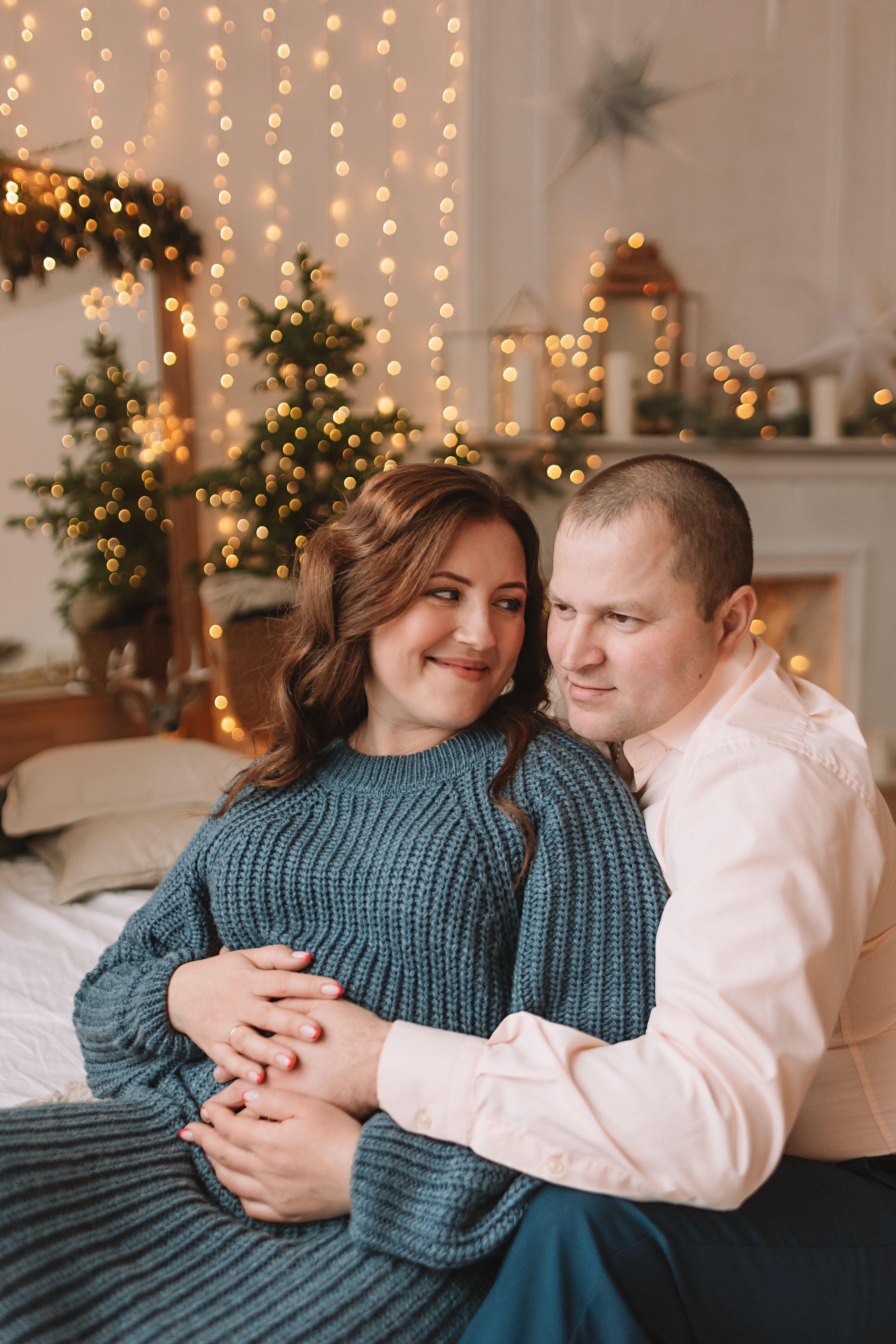 Студия Че (новогодняя). Семейный фотограф Тюмень, фотограф на роды Салмина Мария