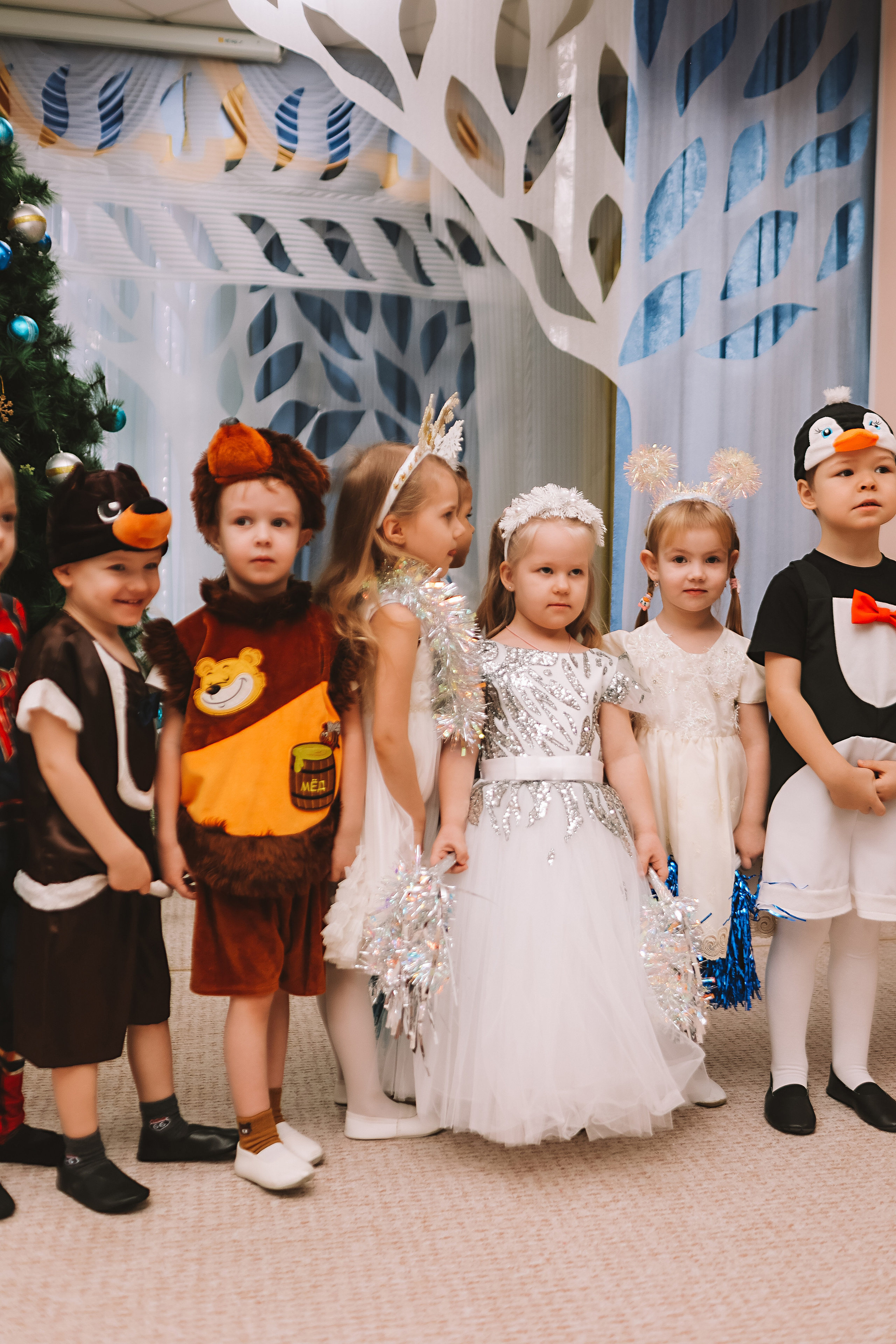 Репортаж новогоднего утренника. Семейный фотограф Тюмень, фотограф на роды Салмина Мария